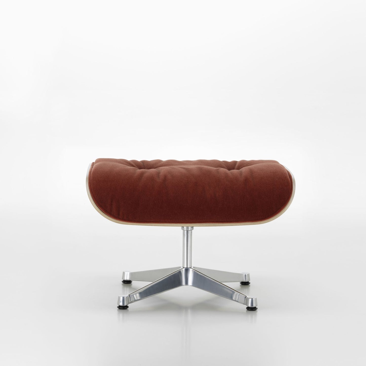 Vitra Eames Ottoman für Lounge Chair Hocker einzeln Stoff / Leder & Furnier