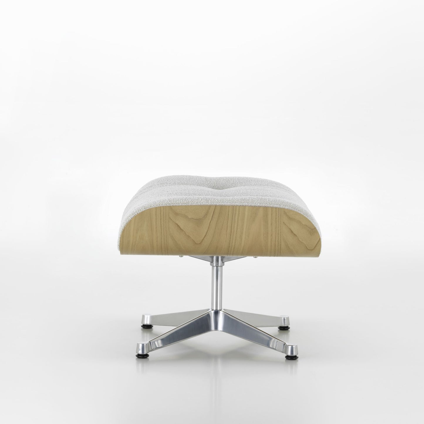 Vitra Eames Ottoman für Lounge Chair Hocker einzeln Stoff / Leder & Furnier