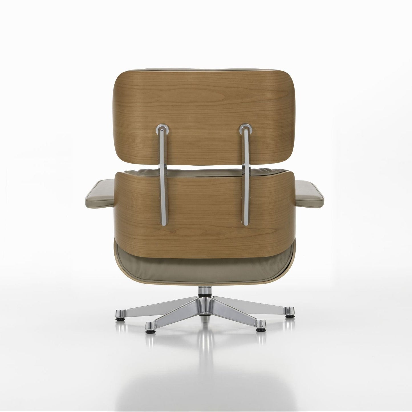 Vitra Eames Lounge Chair Relax-Sessel einzeln Stoff / Leder & Furnier