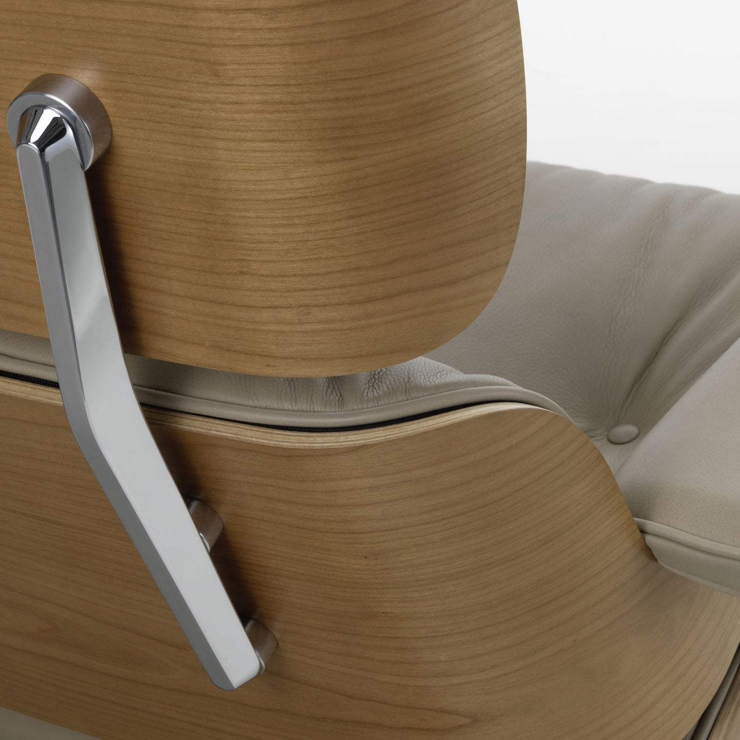 Vitra Eames Lounge Chair Relax-Sessel einzeln Stoff / Leder & Furnier