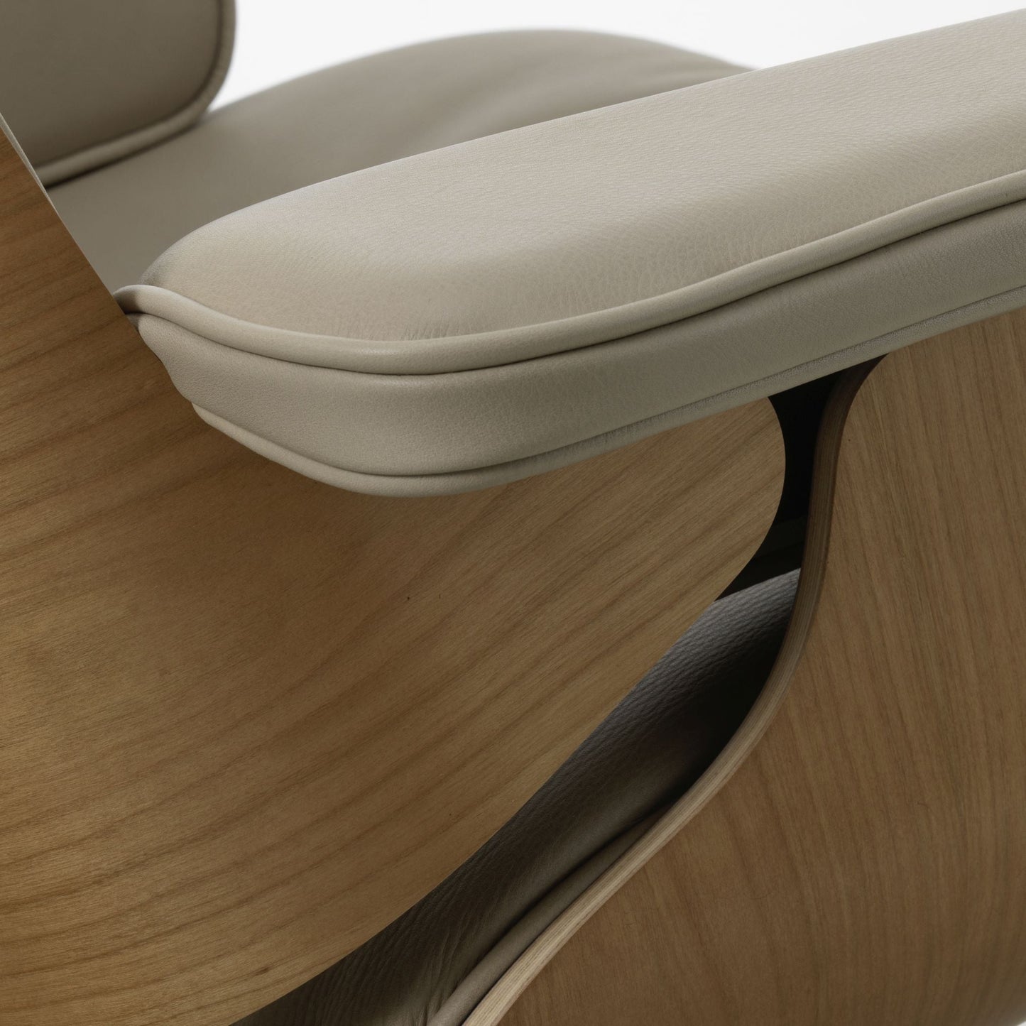 Vitra Eames Lounge Chair & Ottoman Relax-Sessel mit Hocker Stoff / Leder