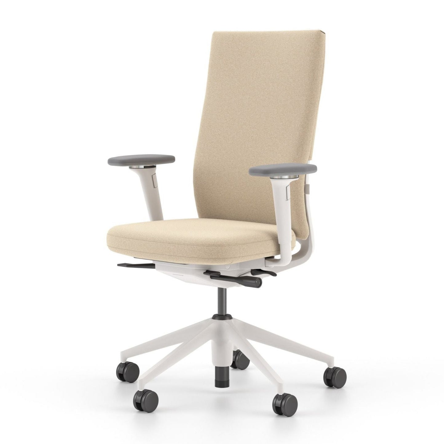 Vitra ID Soft L Bürostuhl hohe Rückenlehne gepolstert Bezug Laser RE