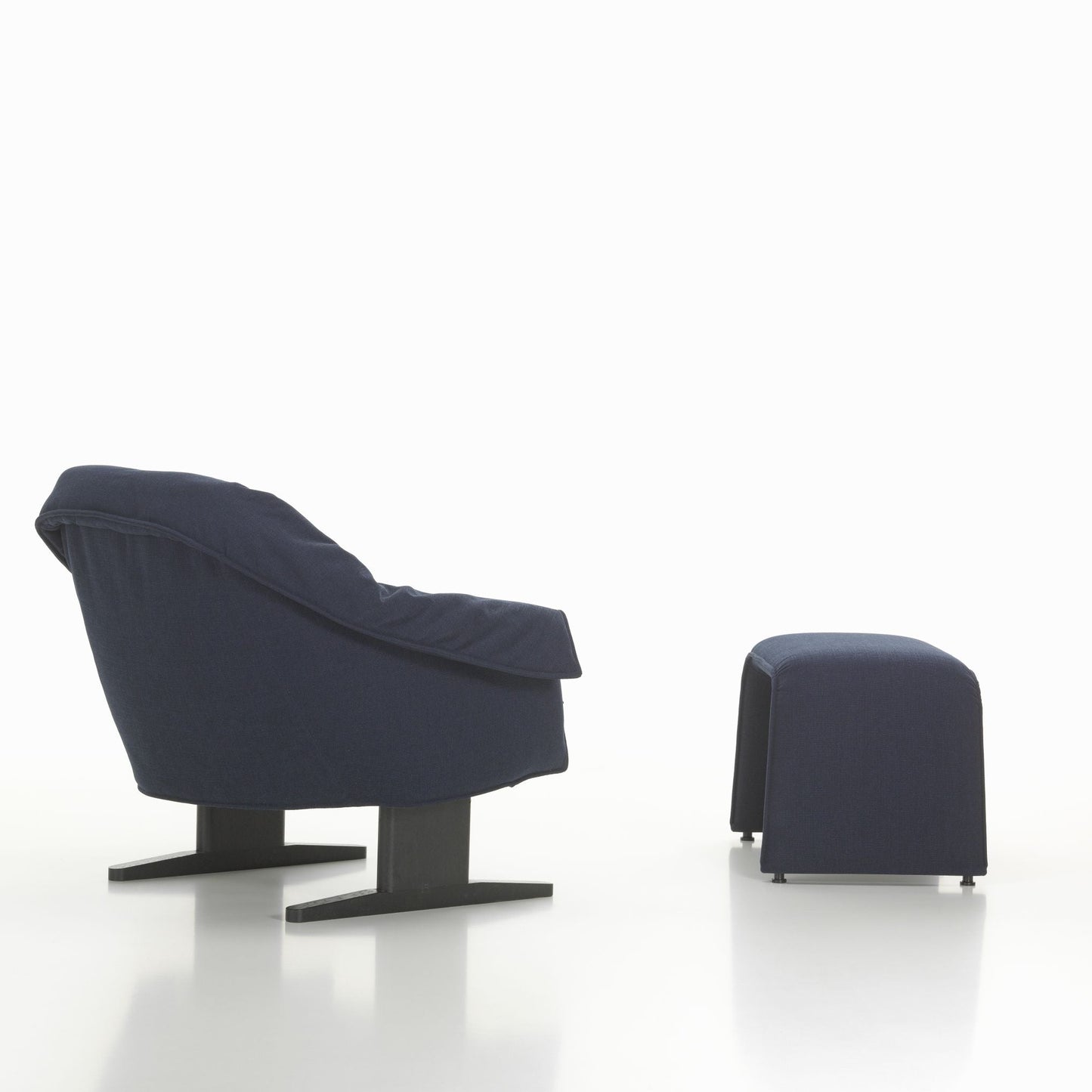 Vitra Bascule Lowback Lounge Chair Relax-Sessel niedrig einzeln