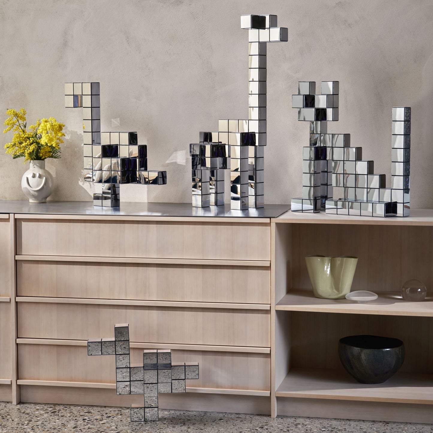Vitra Panton Cubes skulpturale Tiere Dekofiguren