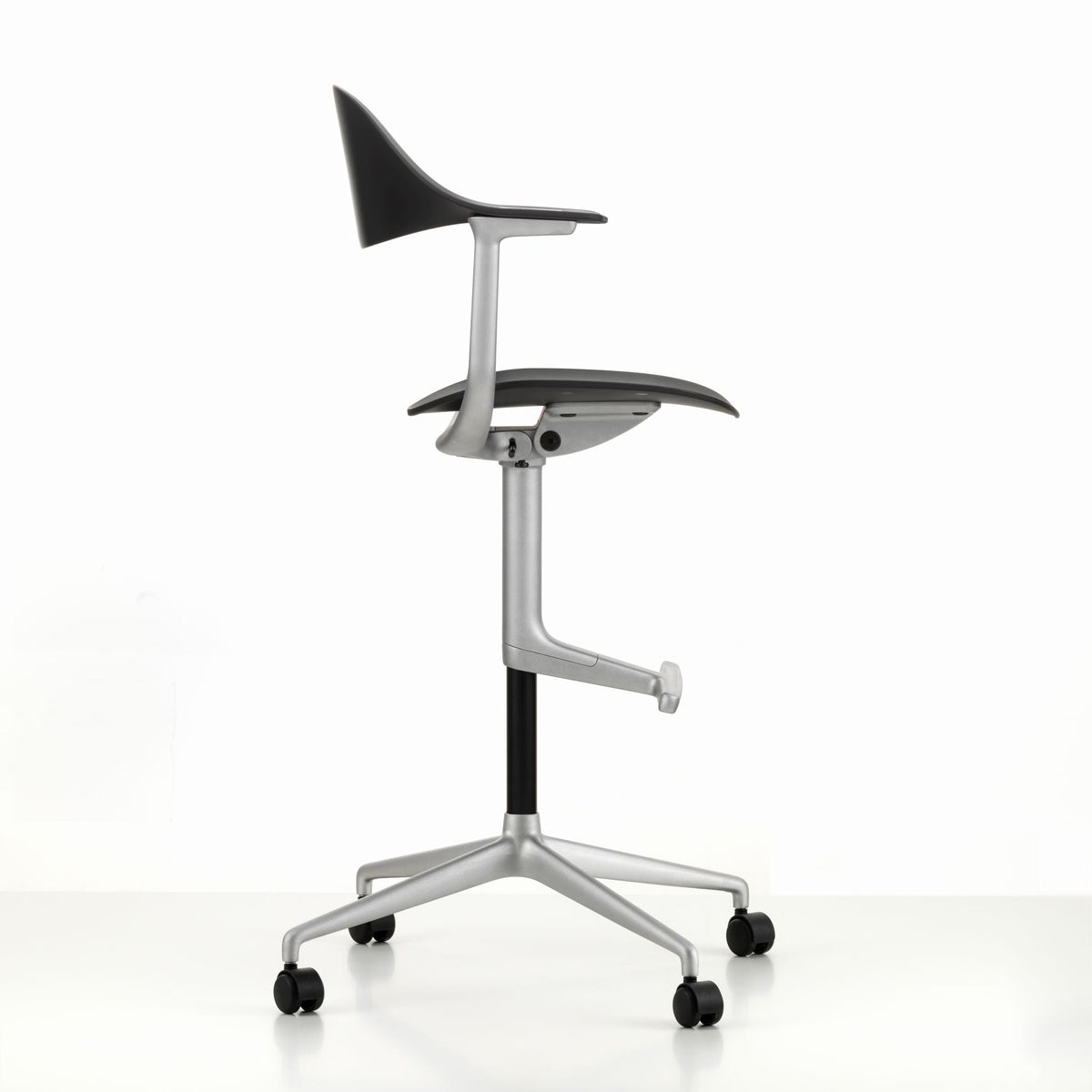 Vitra Mynt High Counterstuhl Sitz & Rücken Recycling-Kunststoff