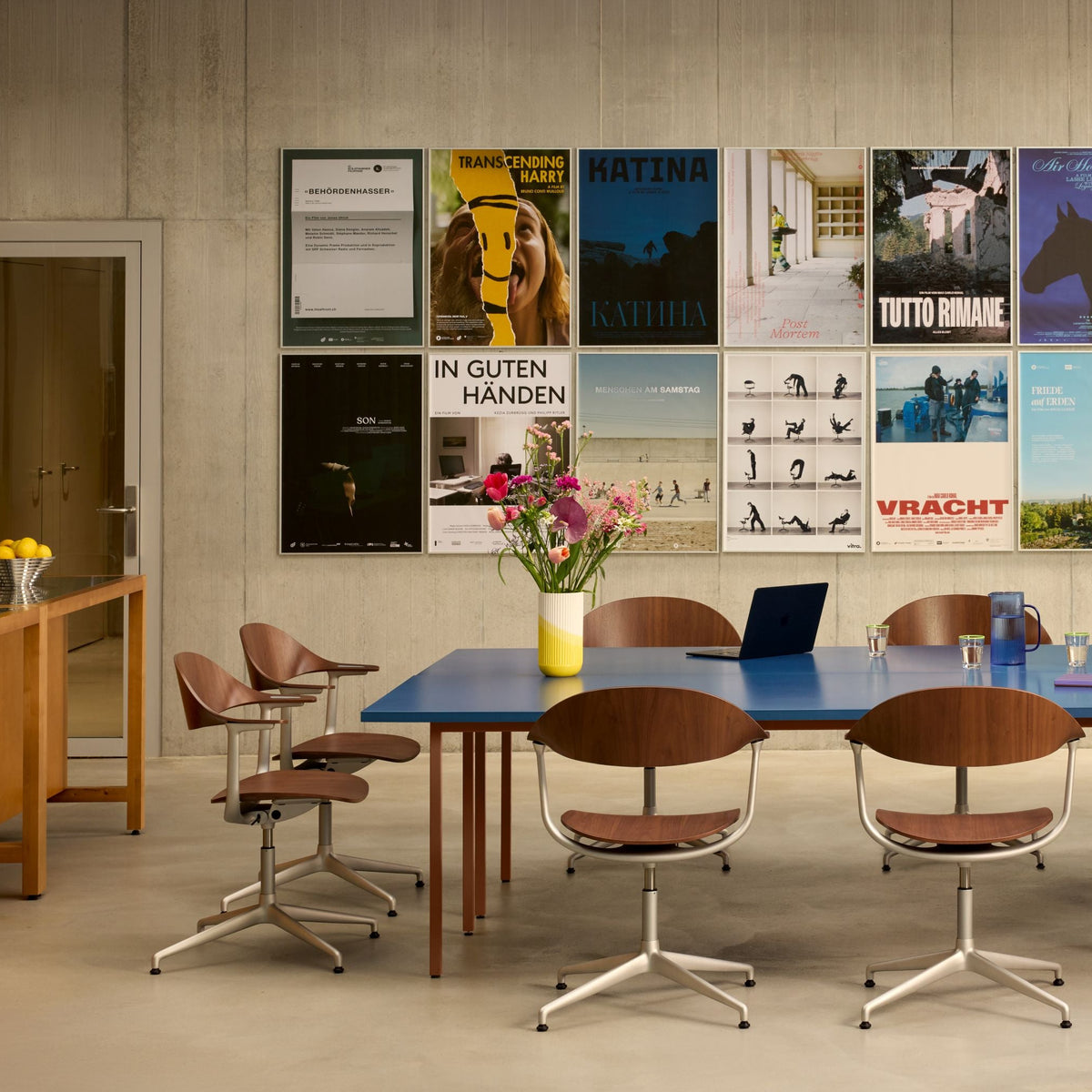 Vitra Mynt Bürostuhl Plywood Sitz & Rücken Formsperrholz