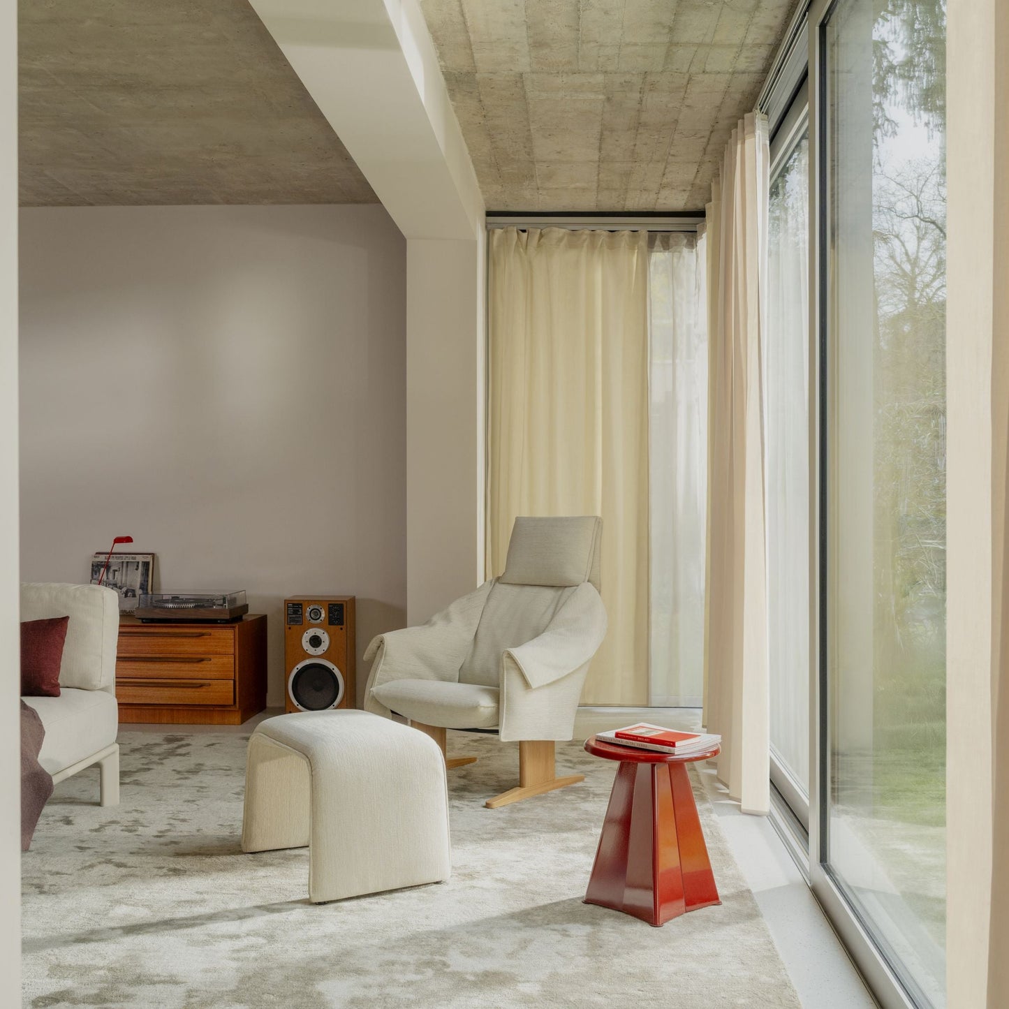 Vitra Bascule Bench Fuß-/Sitzbank einzeln