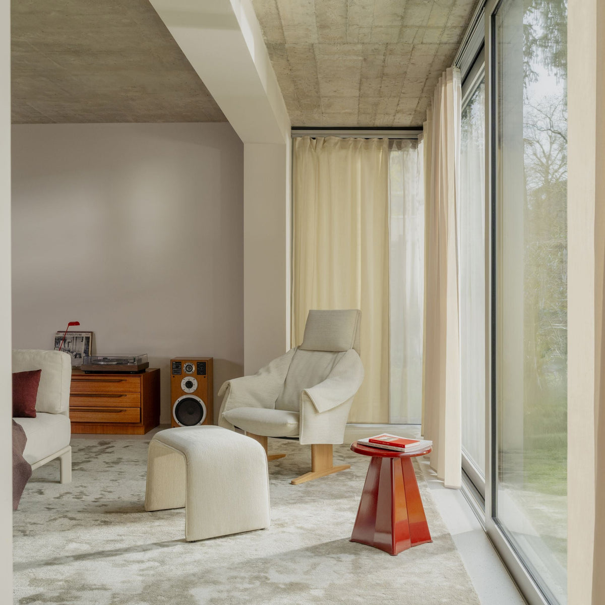Vitra Bascule Highback Lounge Chair & Bench Relax-Sessel & Bank