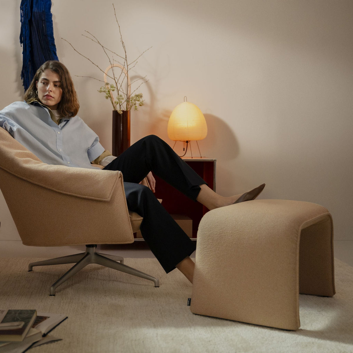 Vitra Bascule Bench Fuß-/Sitzbank einzeln