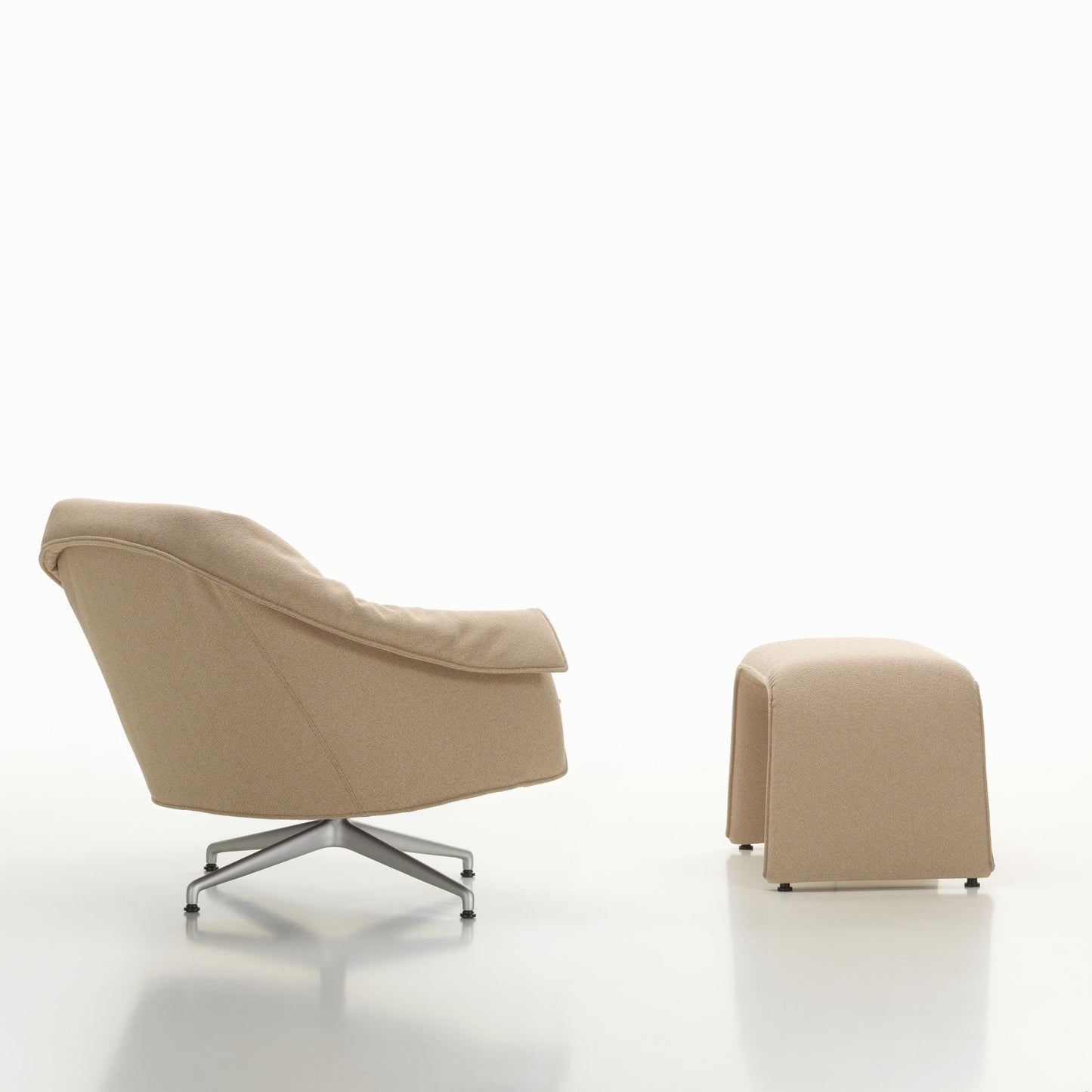 Vitra Bascule Lowback Lounge Chair Relax-Sessel niedrig einzeln