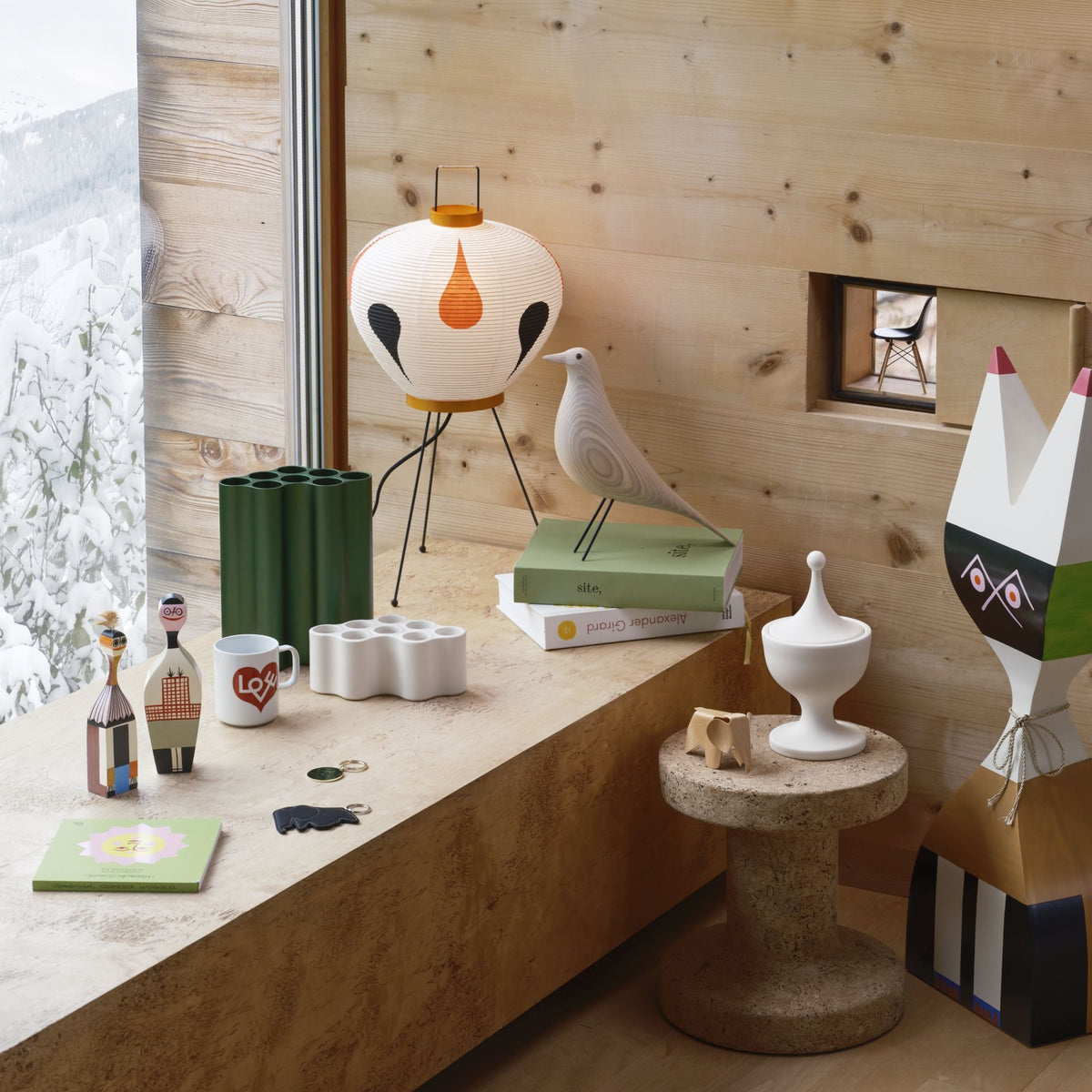 Vitra Akari Light Sculptures Table Lights Tischleuchten Papier Noguchi