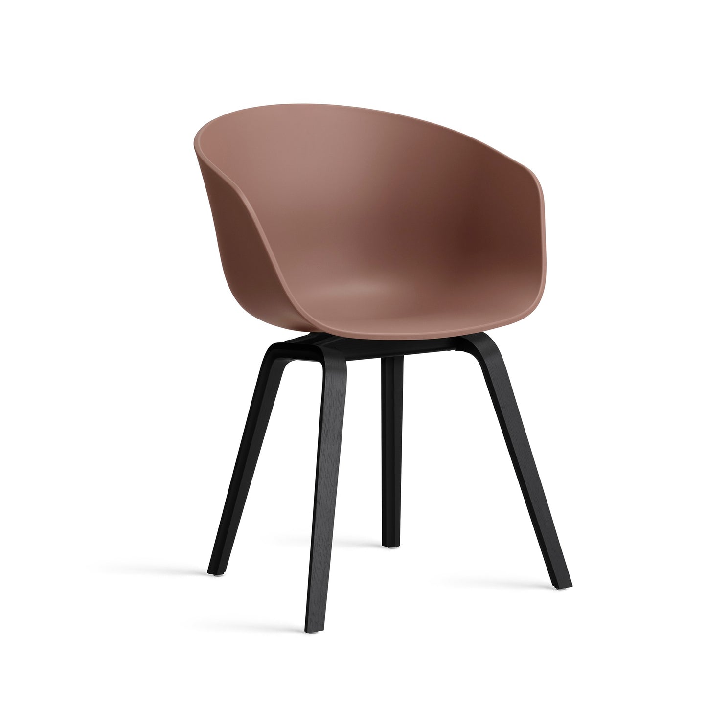 Hay About A Chair AAC 22 Stuhl Kunststoffschlale Gestell 4-Fuß Holz