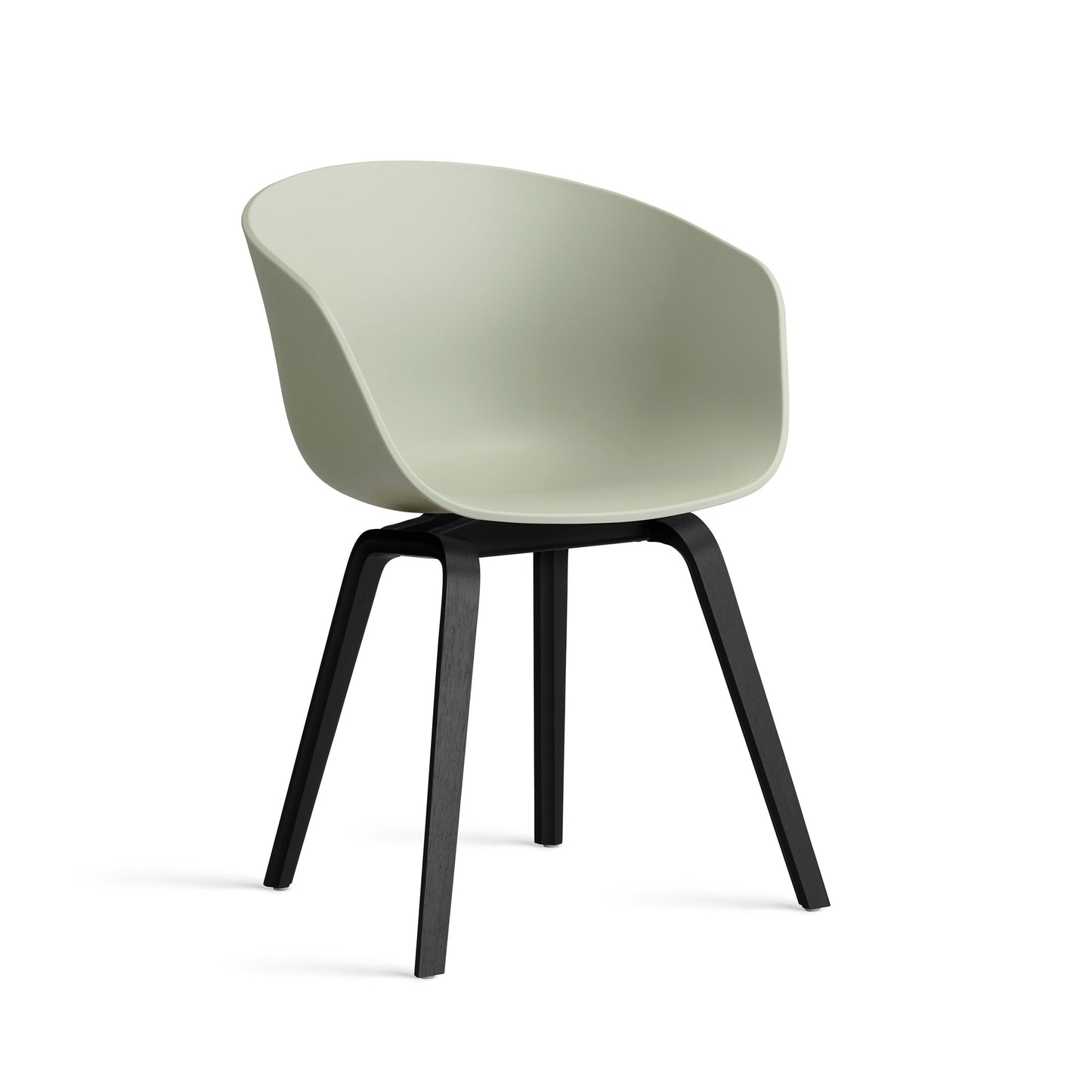 Hay About A Chair AAC 22 Stuhl Kunststoffschlale Gestell 4-Fuß Holz