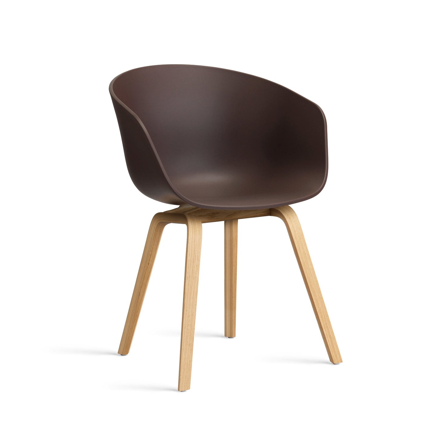 Hay About A Chair AAC 22 Stuhl Kunststoffschlale Gestell 4-Fuß Holz