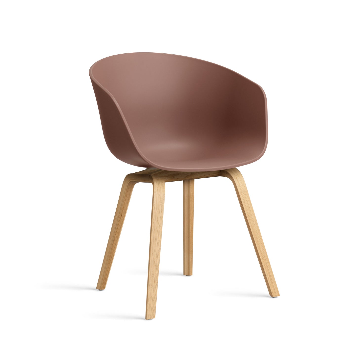 Hay About A Chair AAC 22 Stuhl Kunststoffschlale Gestell 4-Fuß Holz