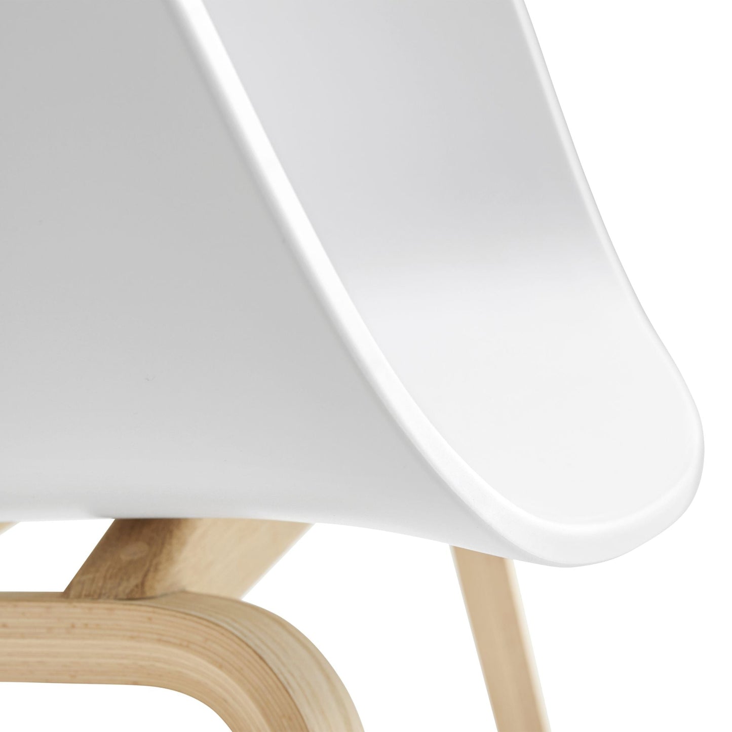 Hay About A Chair AAC 22 Stuhl Kunststoffschlale Gestell 4-Fuß Holz