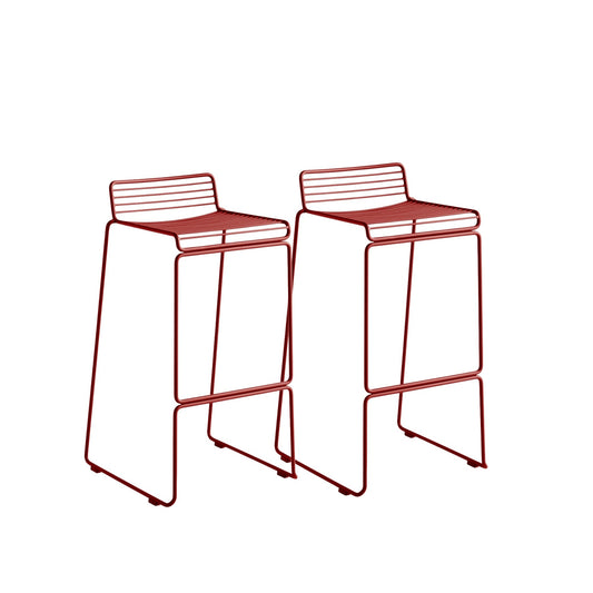 Hay Hee Bar Stool Barhocker Stahl In- & Outdoor 2er Set stapelbar