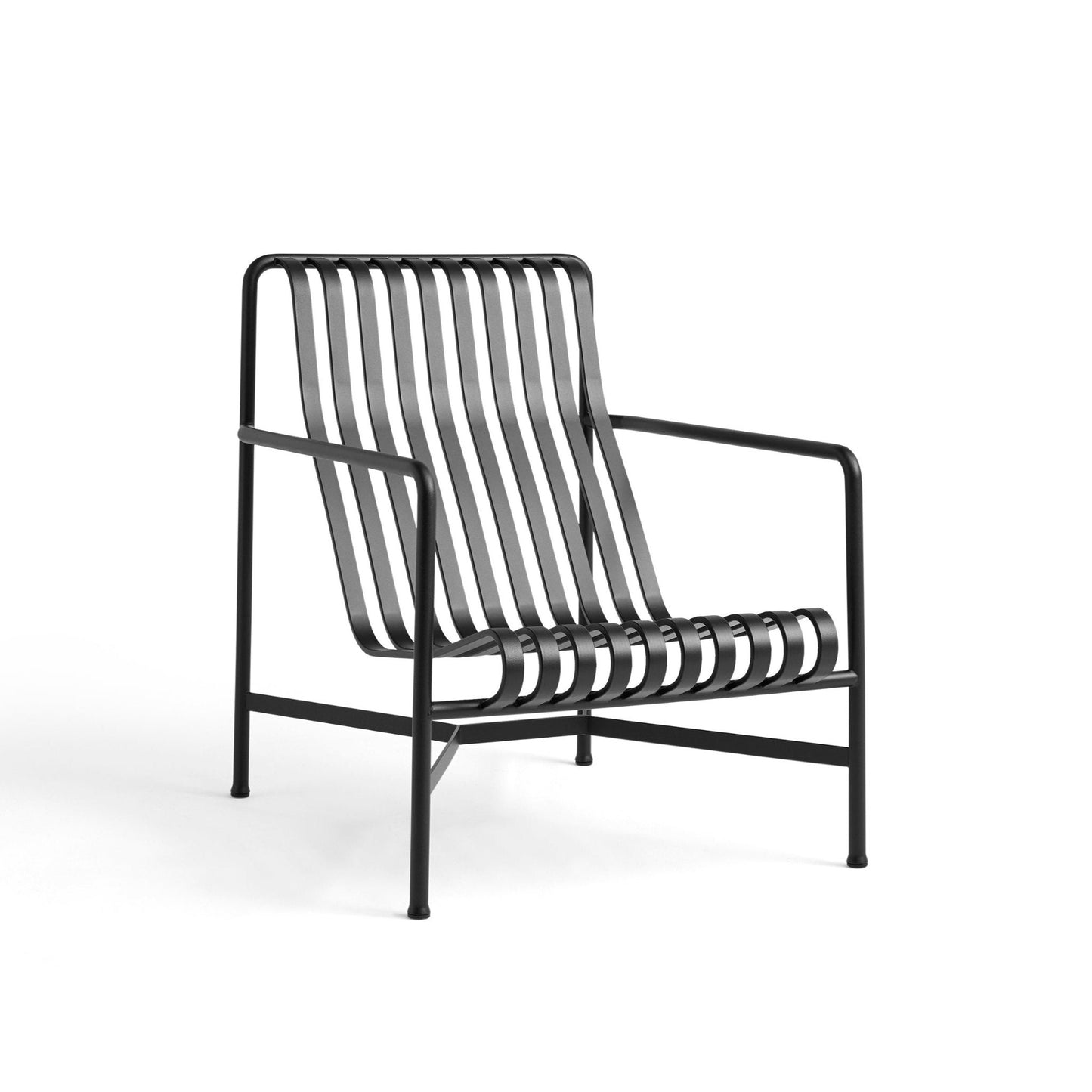 HAY Palissade Lounge Chair High Outdoor-Stuhl hoch