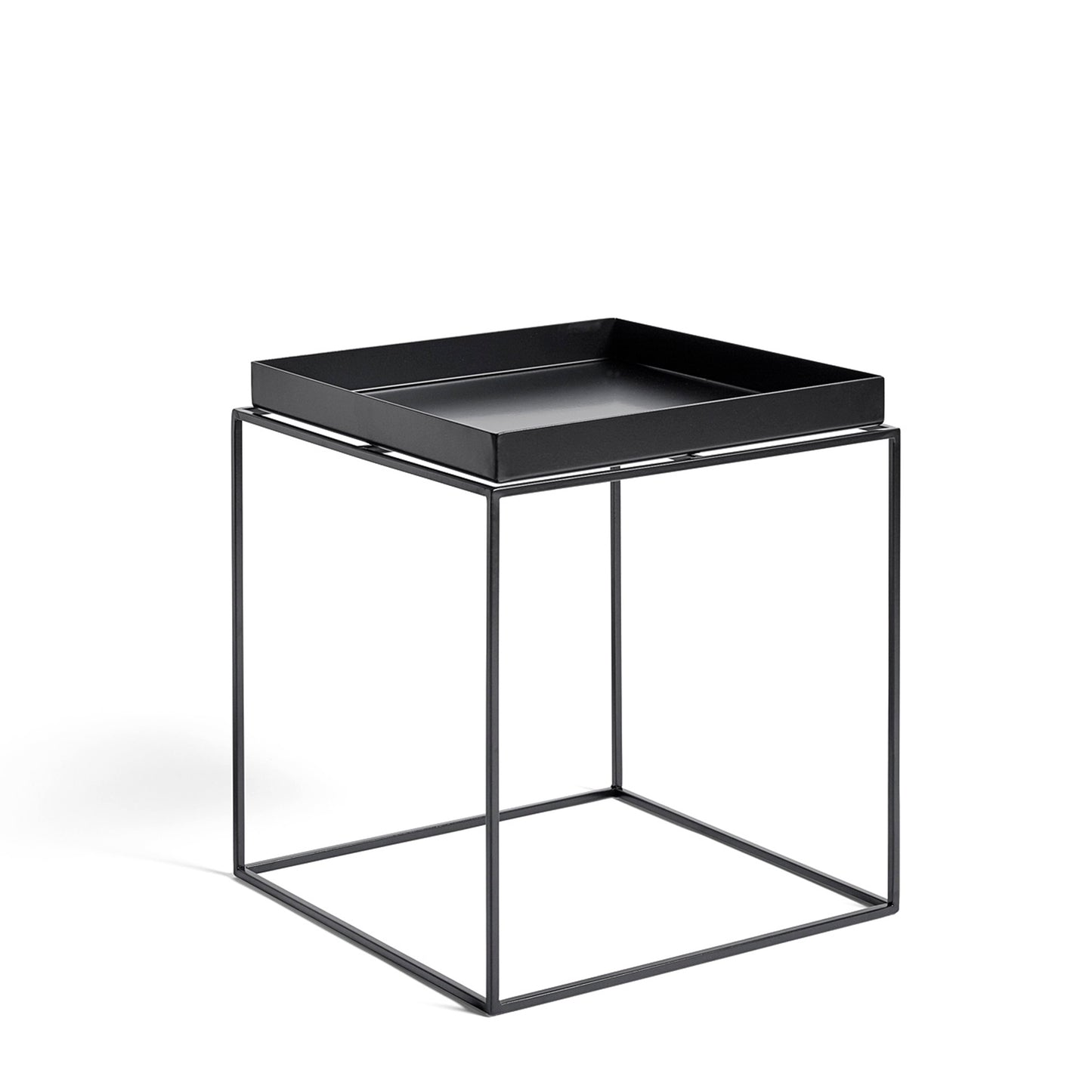 HAY Tray Table M Beistelltisch medium aus Metall Tablett abnehmbar