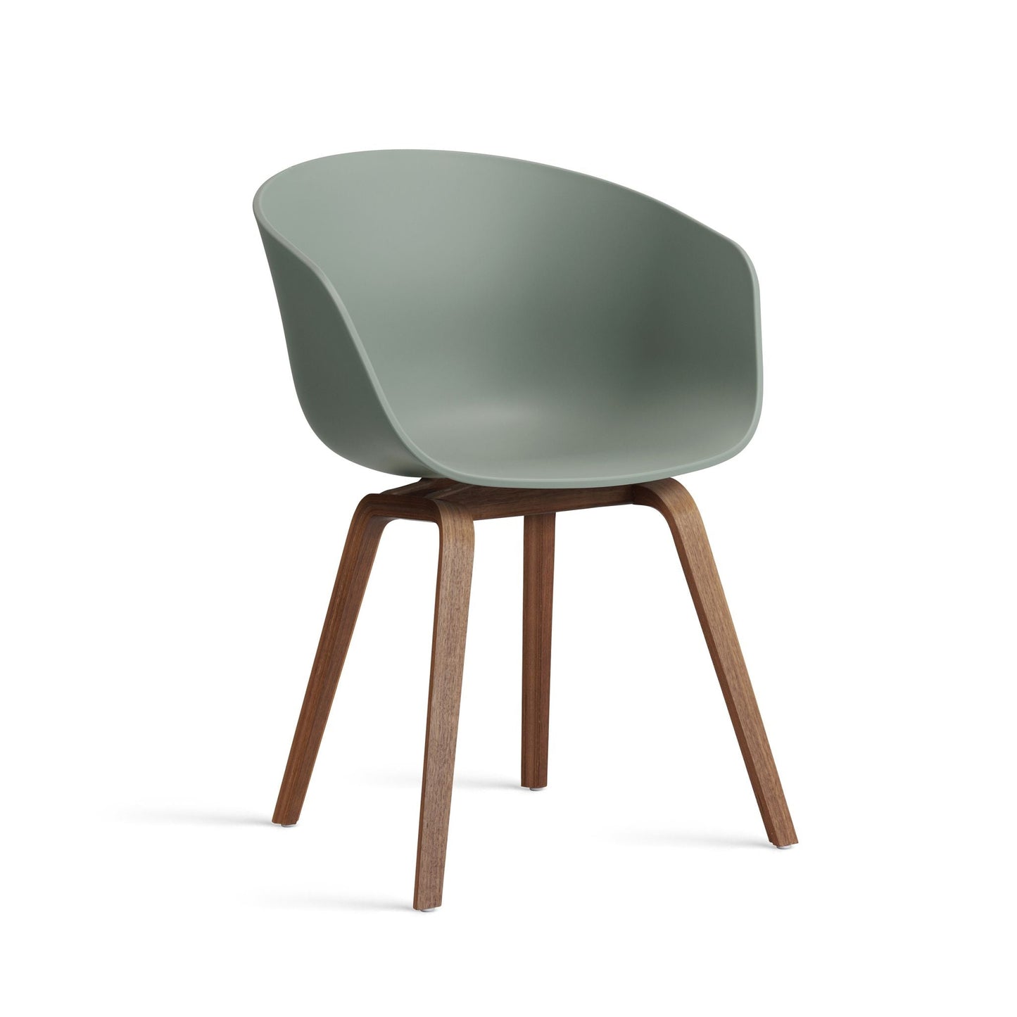 Hay About A Chair AAC 22 Stuhl Kunststoffschlale Gestell 4-Fuß Holz