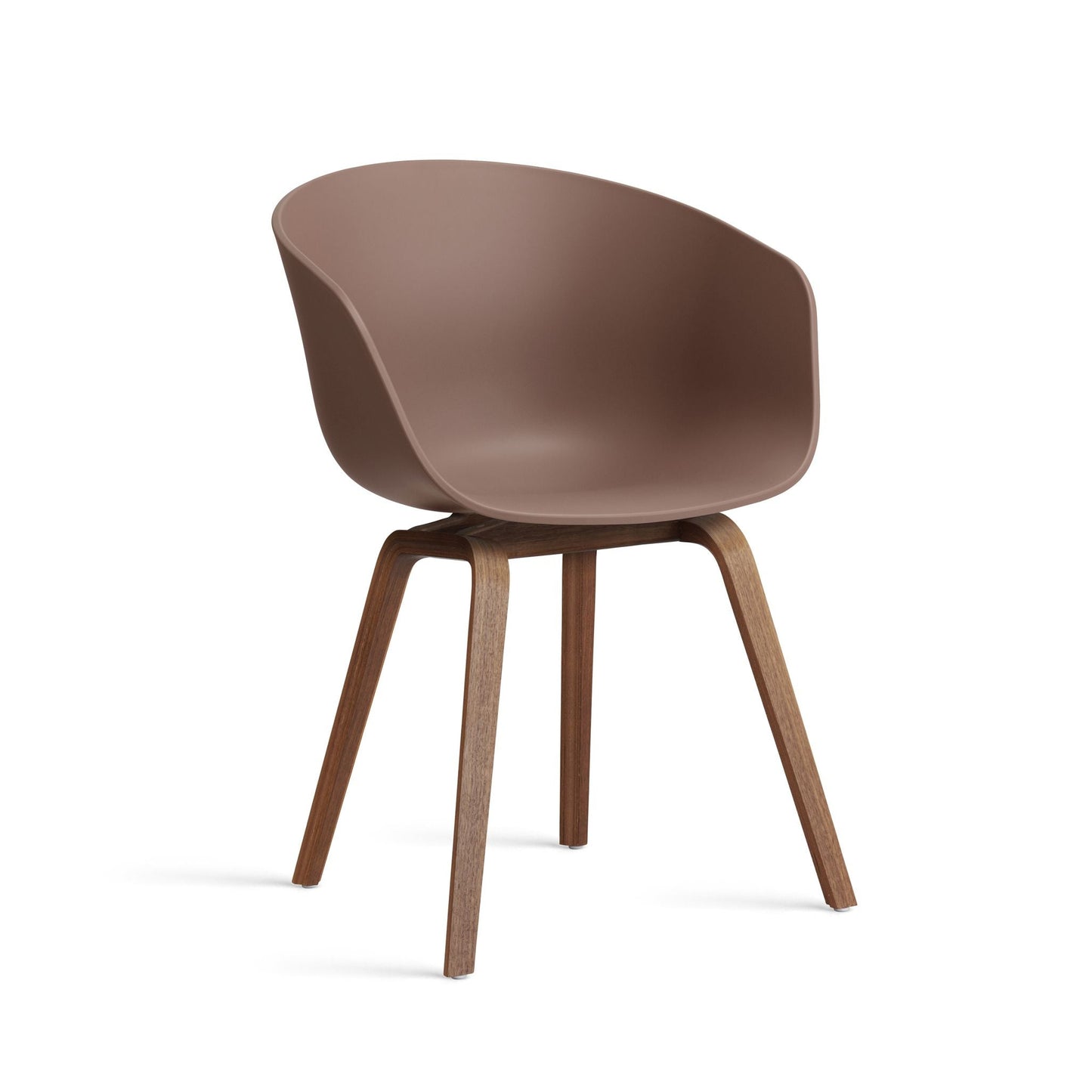 Hay About A Chair AAC 22 Stuhl Kunststoffschlale Gestell 4-Fuß Holz