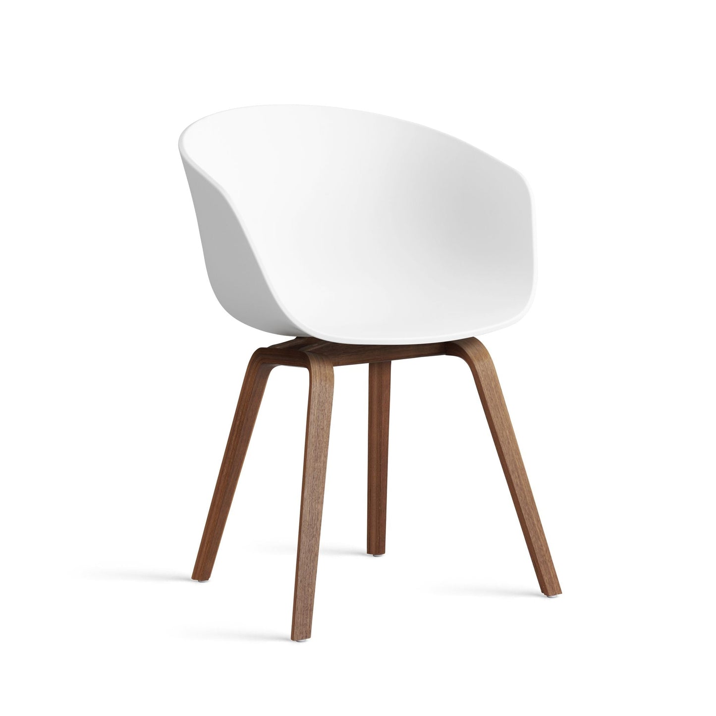 Hay About A Chair AAC 22 Stuhl Kunststoffschlale Gestell 4-Fuß Holz