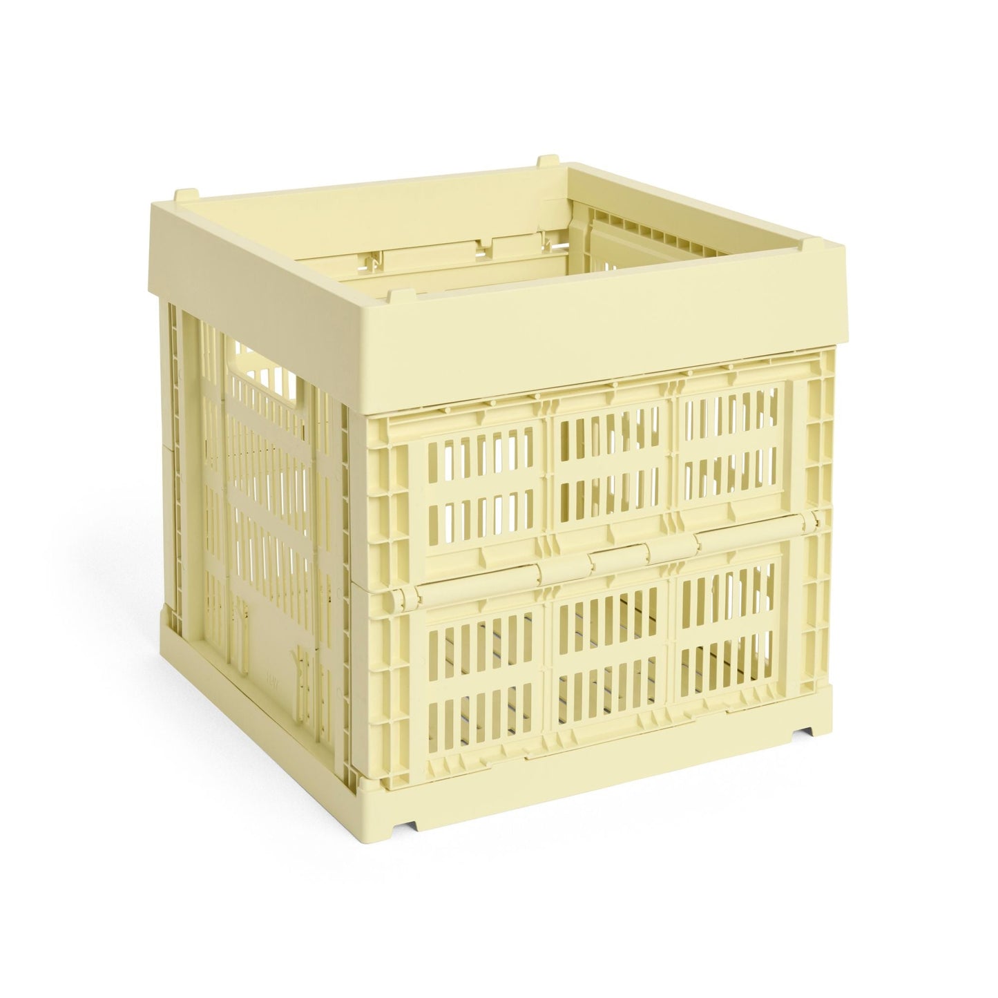 HAY Color Crate Korb Klapp-Box Cube würfelform Kunststoff recycelt