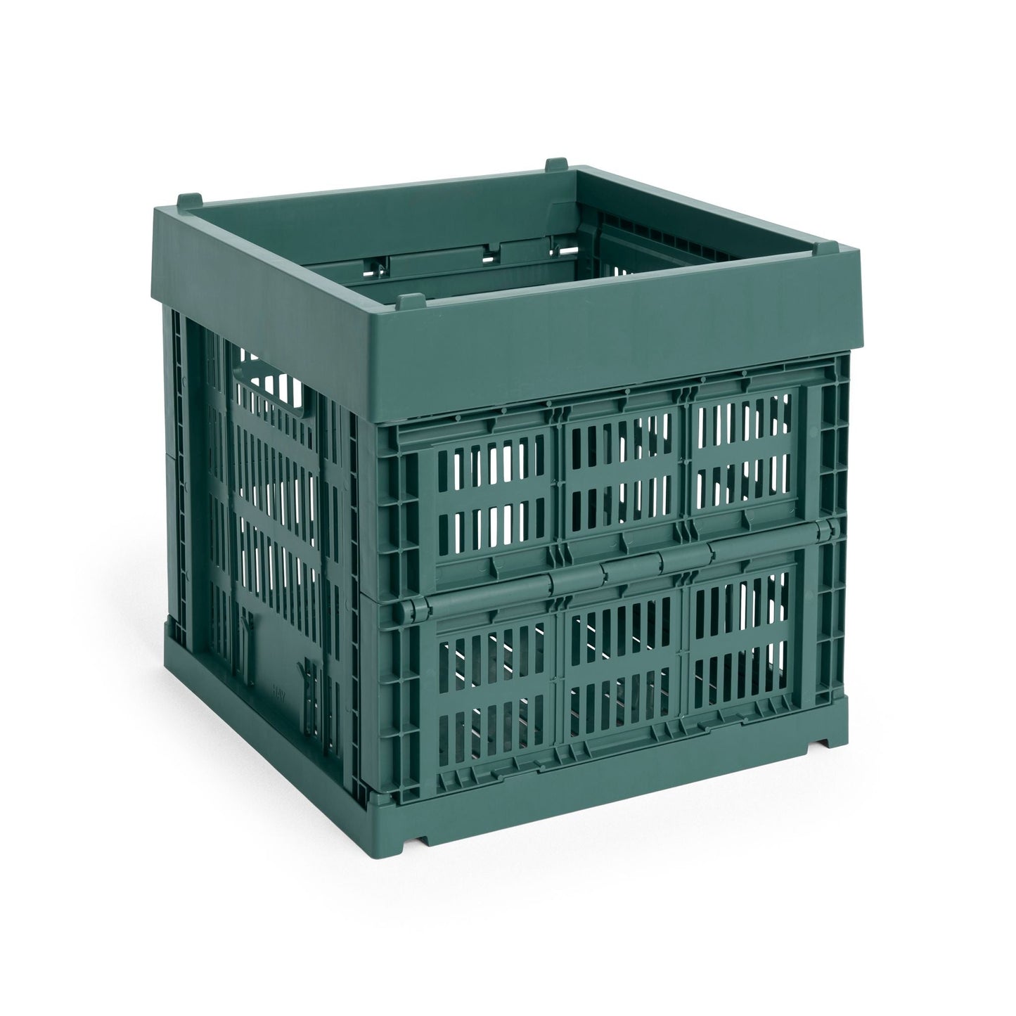 HAY Color Crate Korb Klapp-Box Cube würfelform Kunststoff recycelt