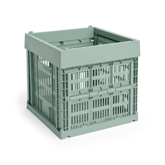 HAY Color Crate Korb Klapp-Box Cube würfelform Kunststoff recycelt