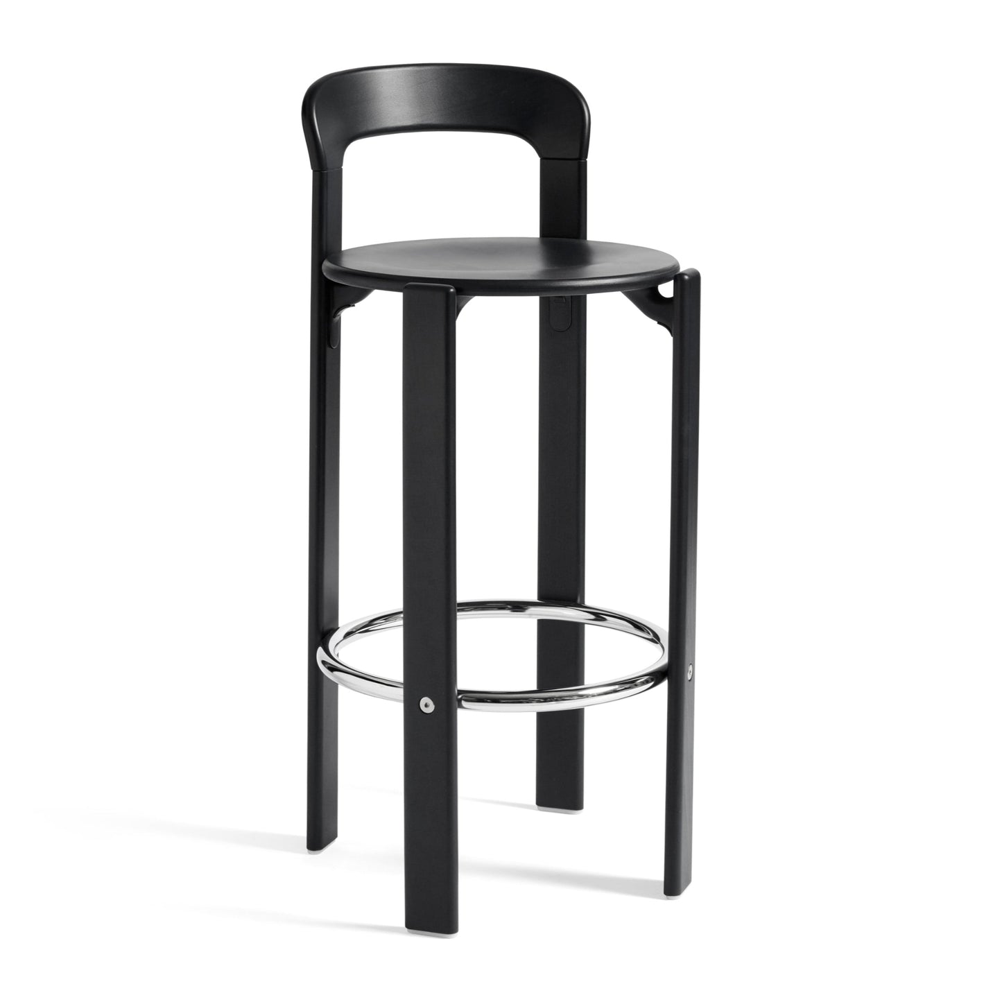 HAY Rey Bar Stool Barhocker Buche wasserbasiert lackiert