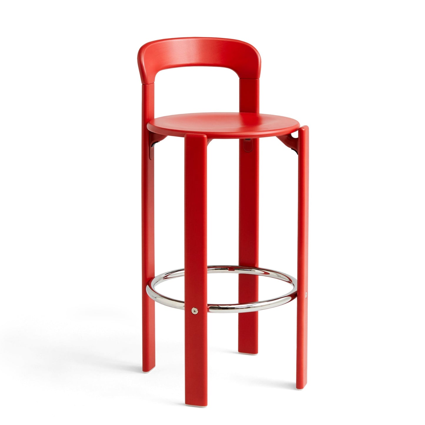 HAY Rey Bar Stool Barhocker Buche wasserbasiert lackiert