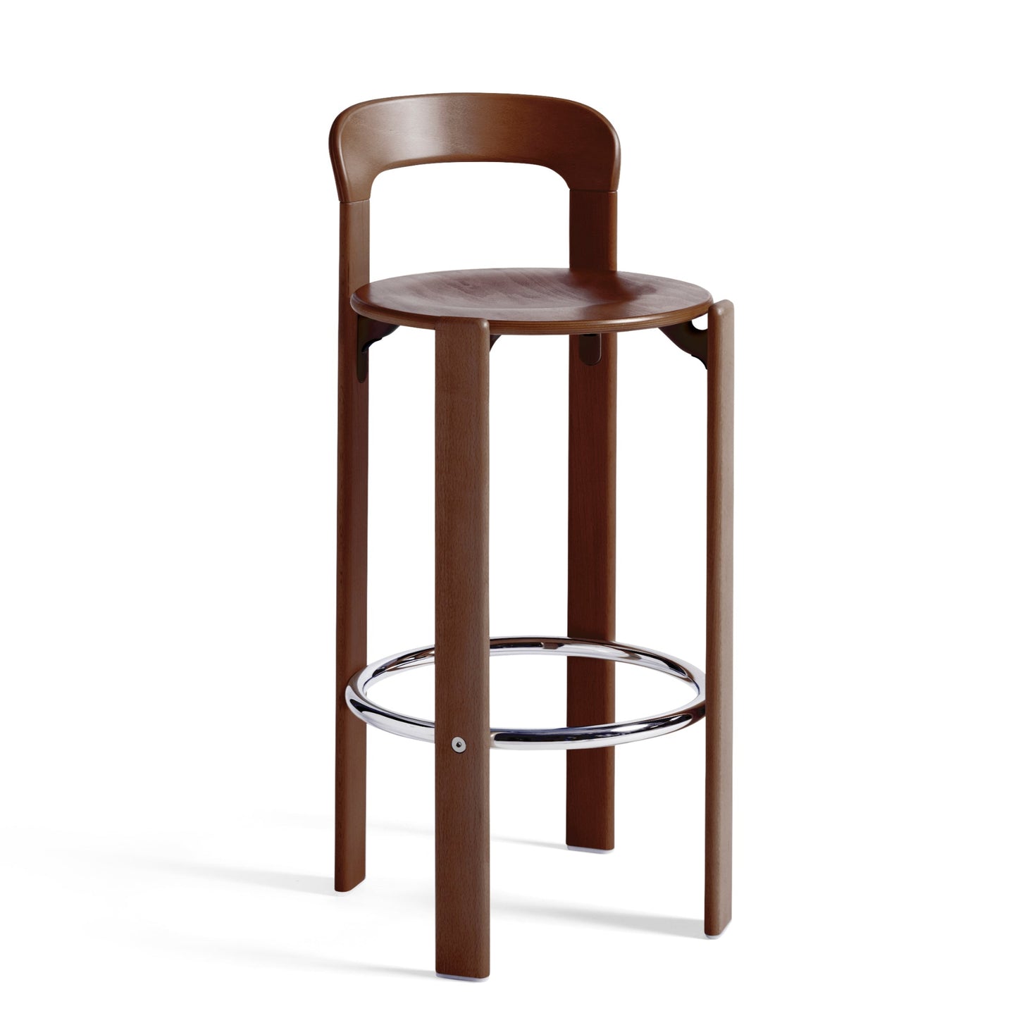 HAY Rey Bar Stool Barhocker Buche wasserbasiert lackiert