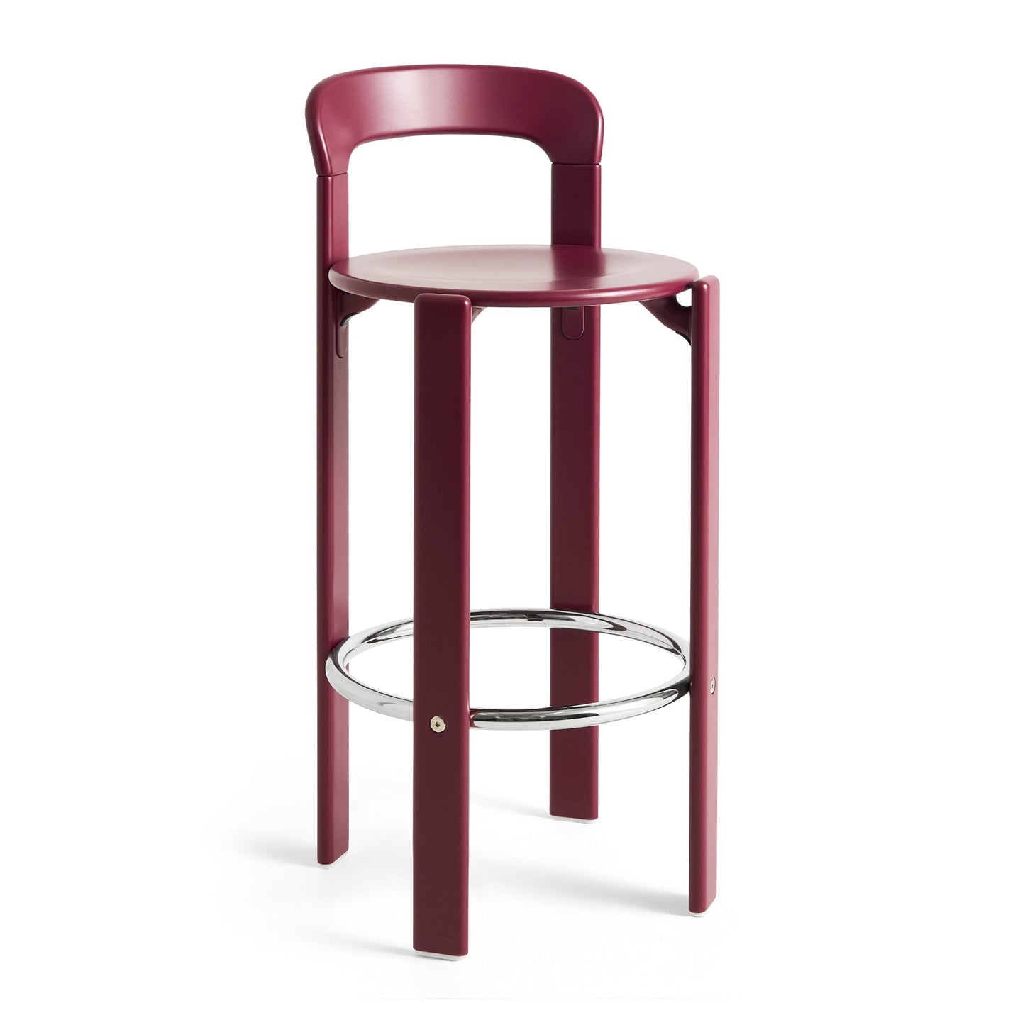 HAY Rey Bar Stool Barhocker Buche wasserbasiert lackiert