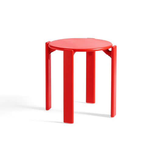 HAY Rey Stool Hocker Buche stapelbar wasserbasiert lackiert