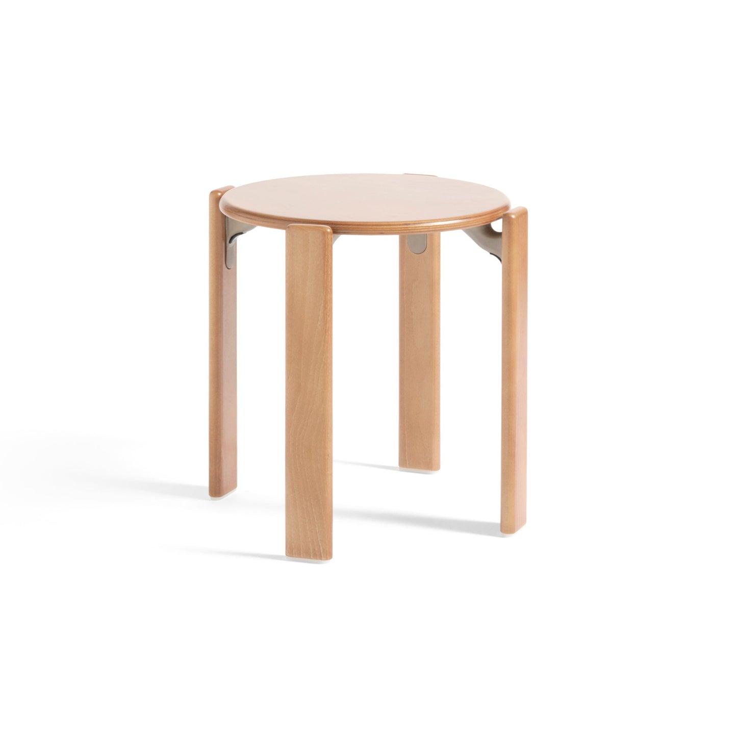 HAY Rey Stool Hocker Buche stapelbar wasserbasiert lackiert