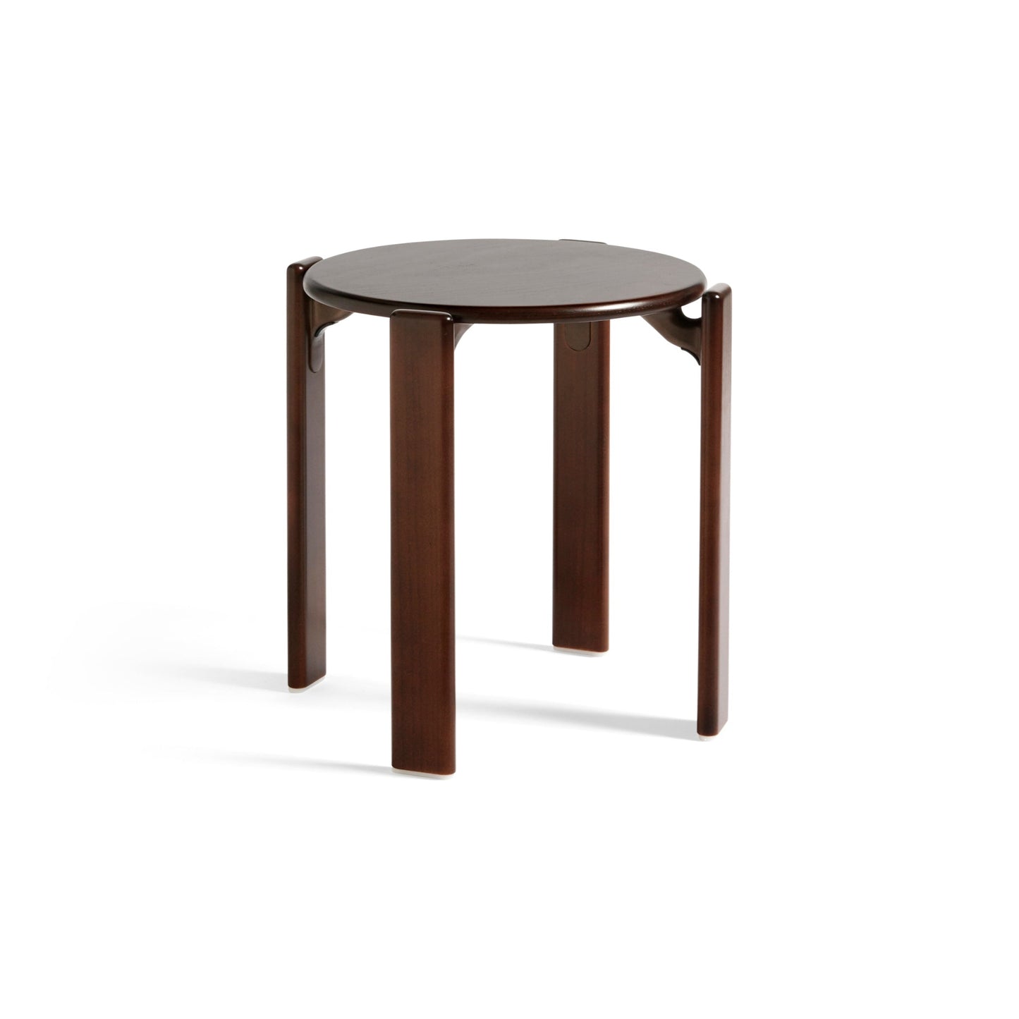 HAY Rey Stool Hocker Buche stapelbar wasserbasiert lackiert