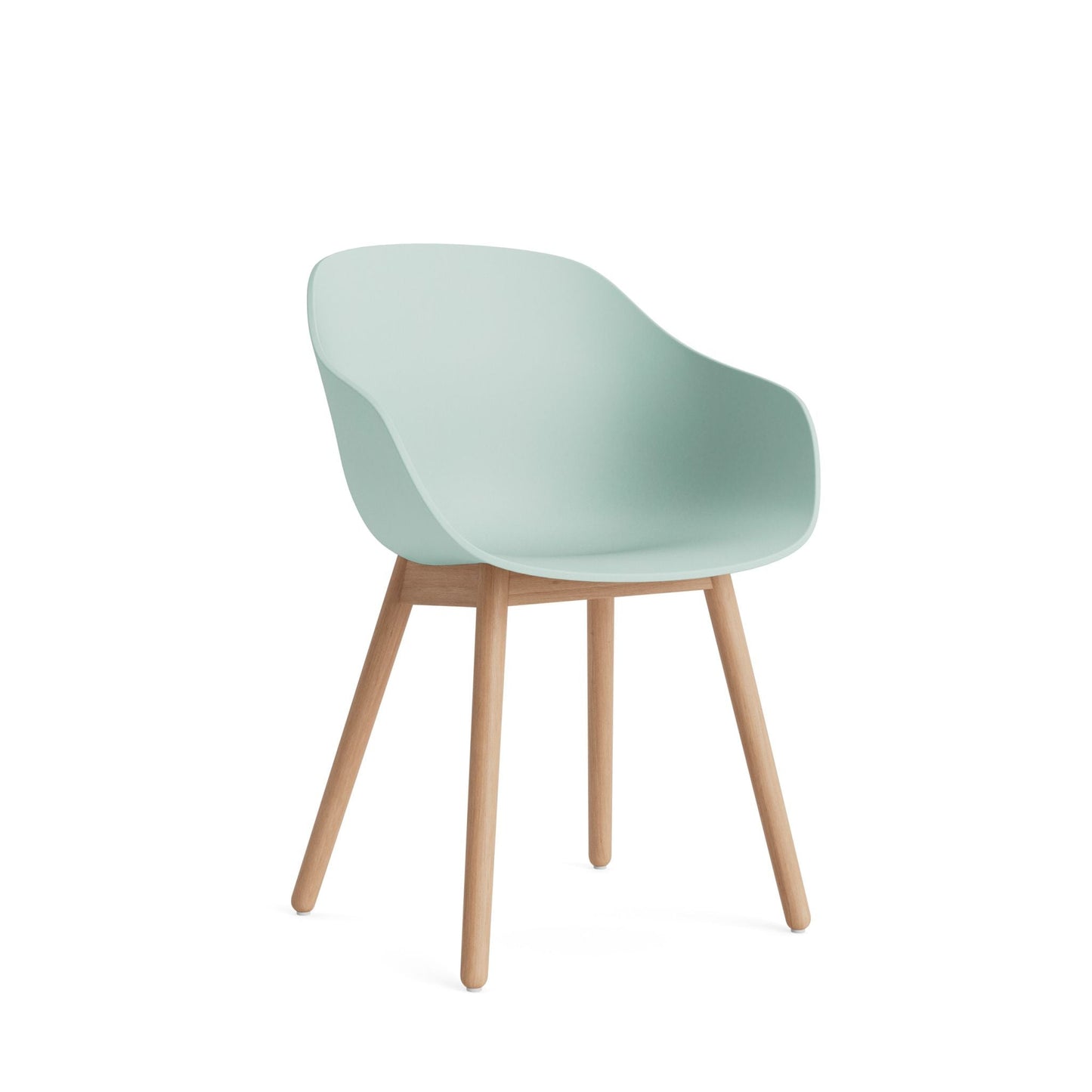 HAY About A Chair AAC 212 Stuhl Kunststoffschale Holzgestell 4-Fuß