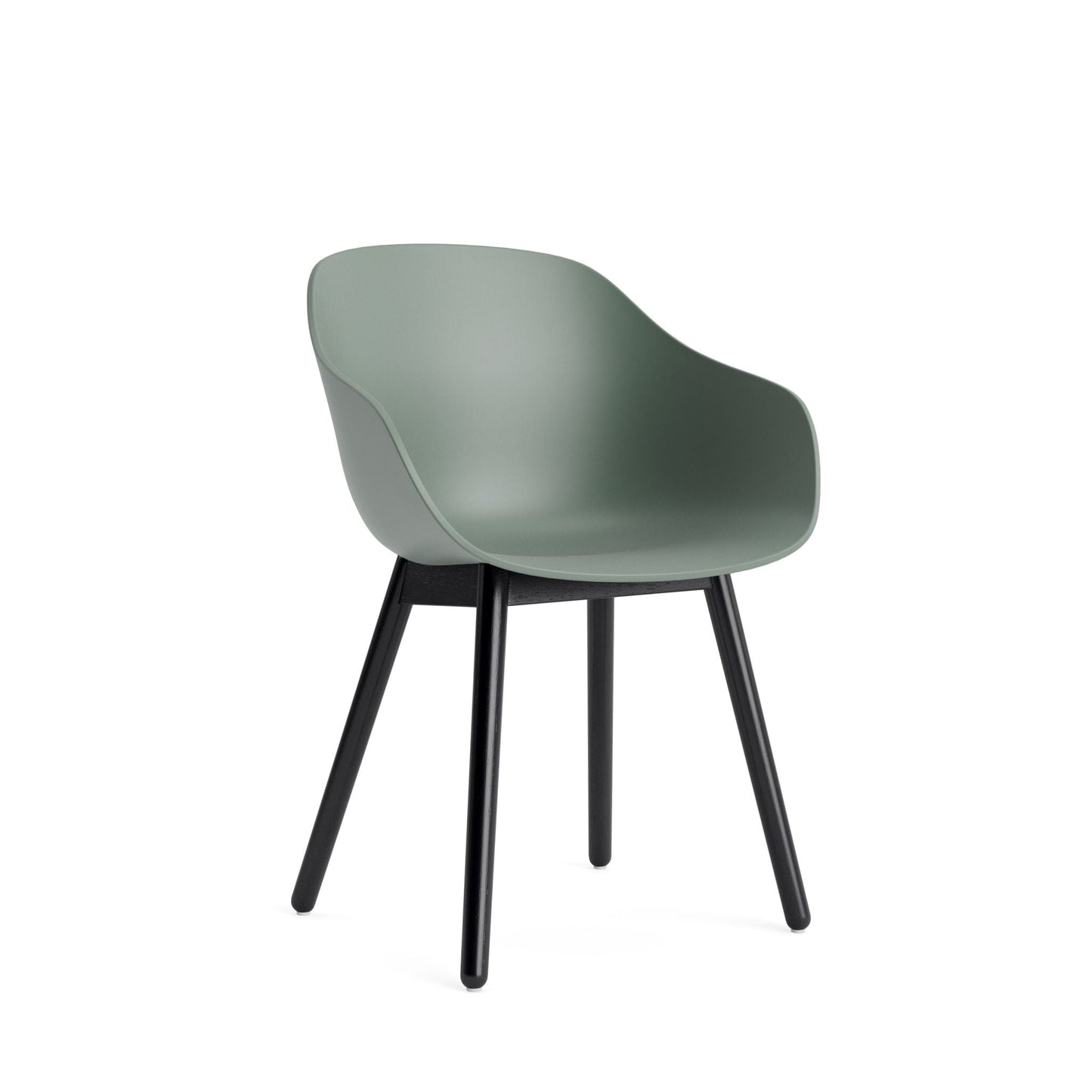 HAY About A Chair AAC 212 Stuhl Kunststoffschale Holzgestell 4-Fuß