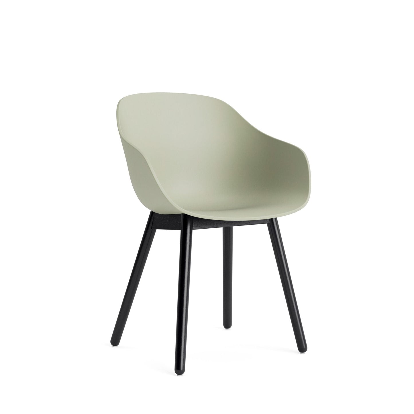 HAY About A Chair AAC 212 Stuhl Kunststoffschale Holzgestell 4-Fuß