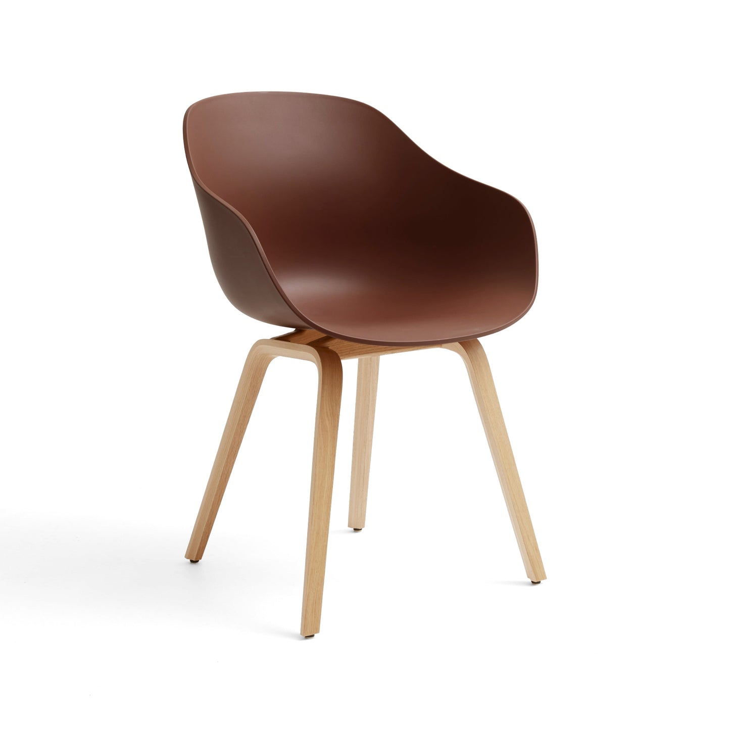 HAY About A Chair AAC 222 Armlehnstuhl Kunststoff Gestell 4-Fuß Sperrholz