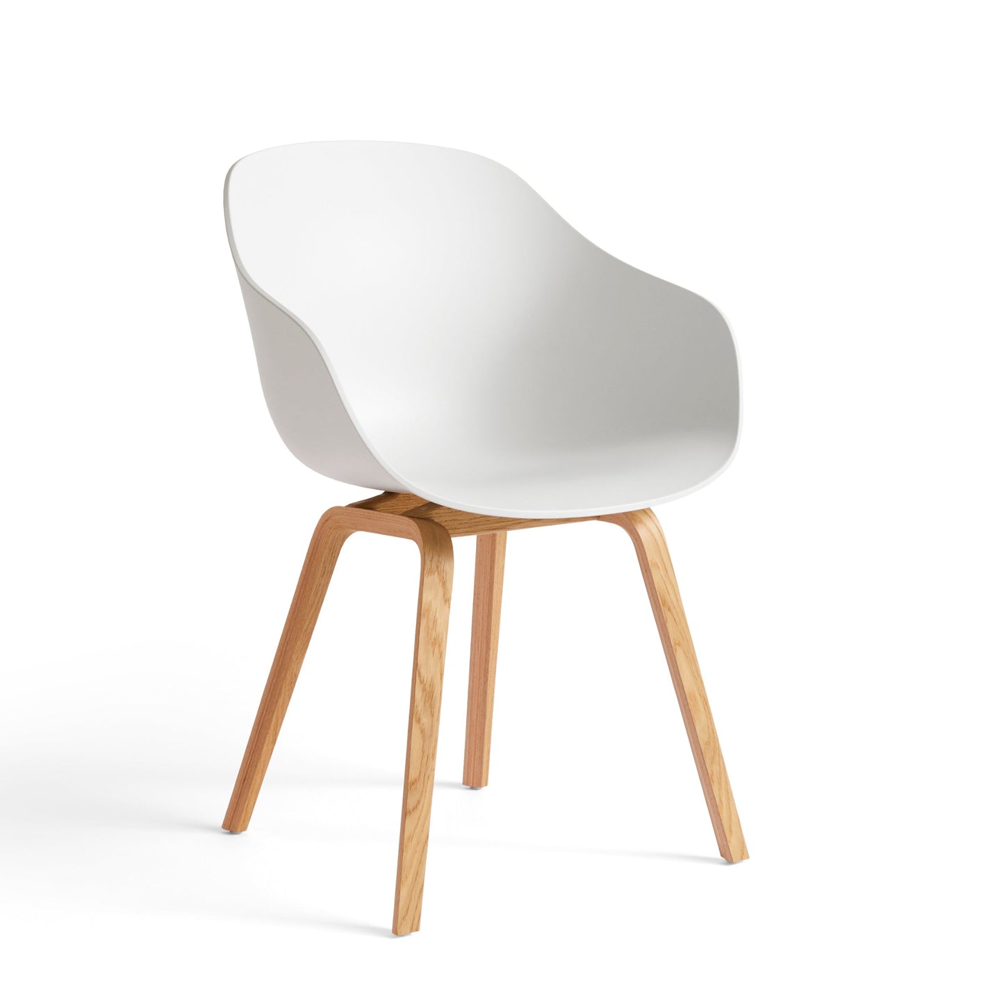 HAY About A Chair AAC 222 Armlehnstuhl Kunststoff Gestell 4-Fuß Sperrholz