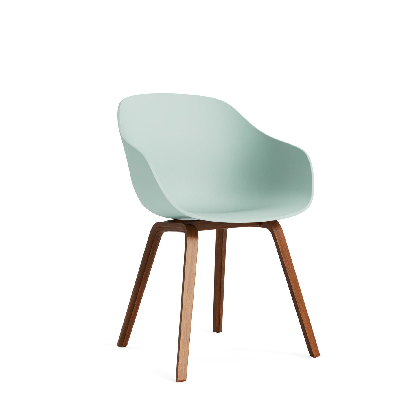 HAY About A Chair AAC 222 Armlehnstuhl Kunststoff Gestell 4-Fuß Sperrholz