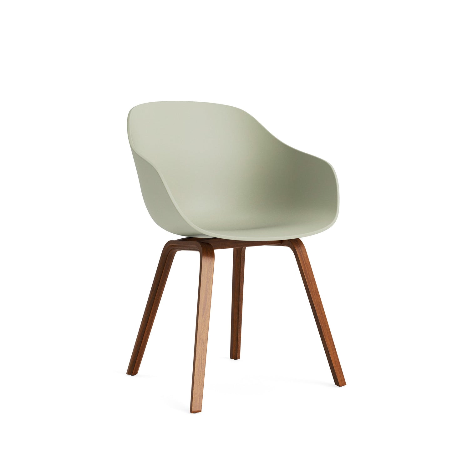 HAY About A Chair AAC 222 Armlehnstuhl Kunststoff Gestell 4-Fuß Sperrholz