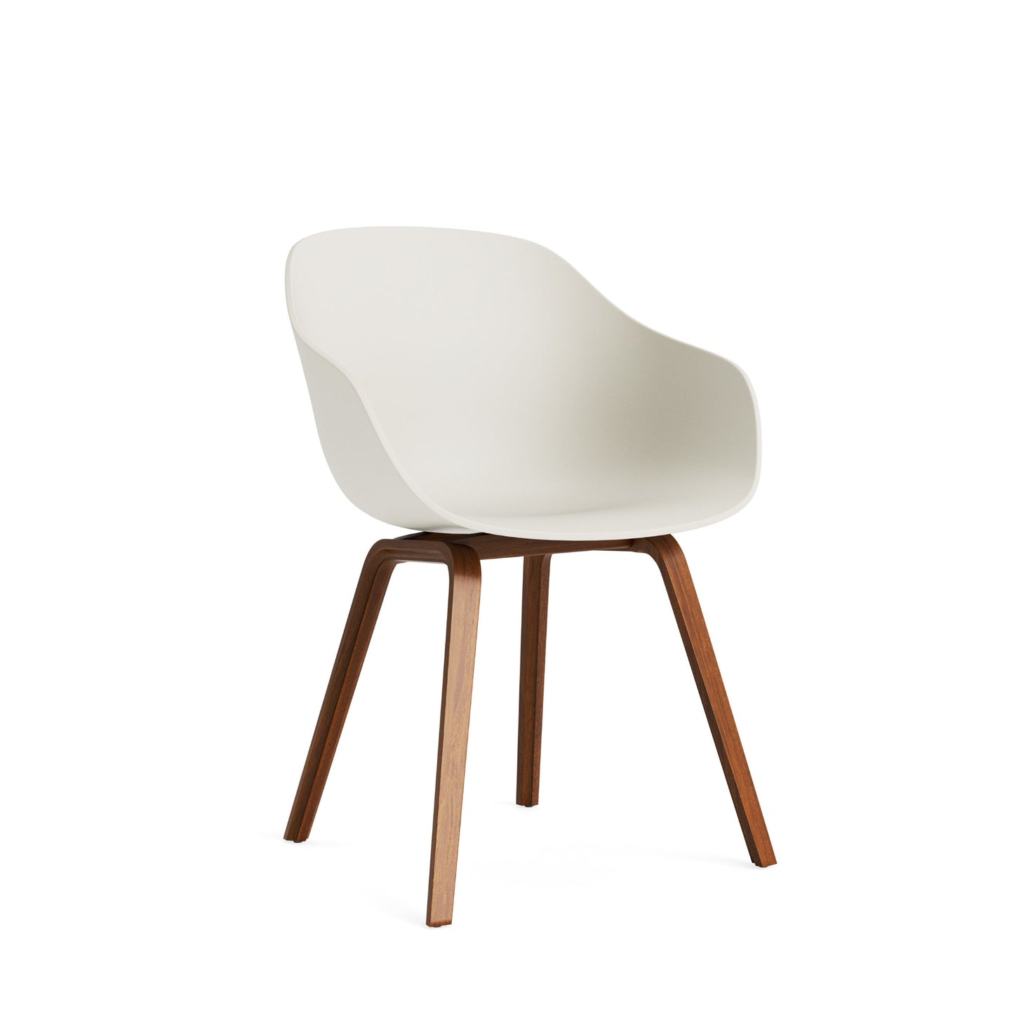 HAY About A Chair AAC 222 Armlehnstuhl Kunststoff Gestell 4-Fuß Sperrholz