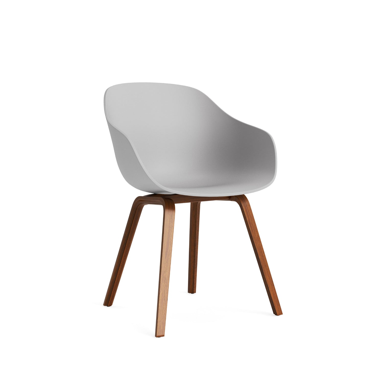 HAY About A Chair AAC 222 Armlehnstuhl Kunststoff Gestell 4-Fuß Sperrholz