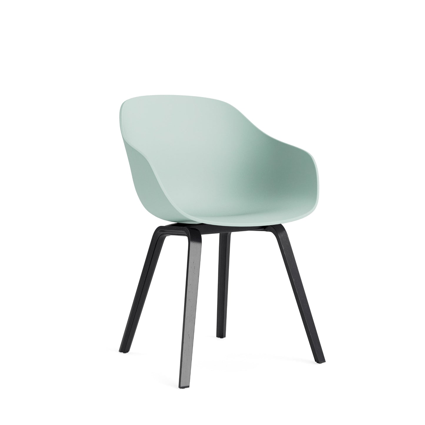 HAY About A Chair AAC 222 Armlehnstuhl Kunststoff Gestell 4-Fuß Sperrholz