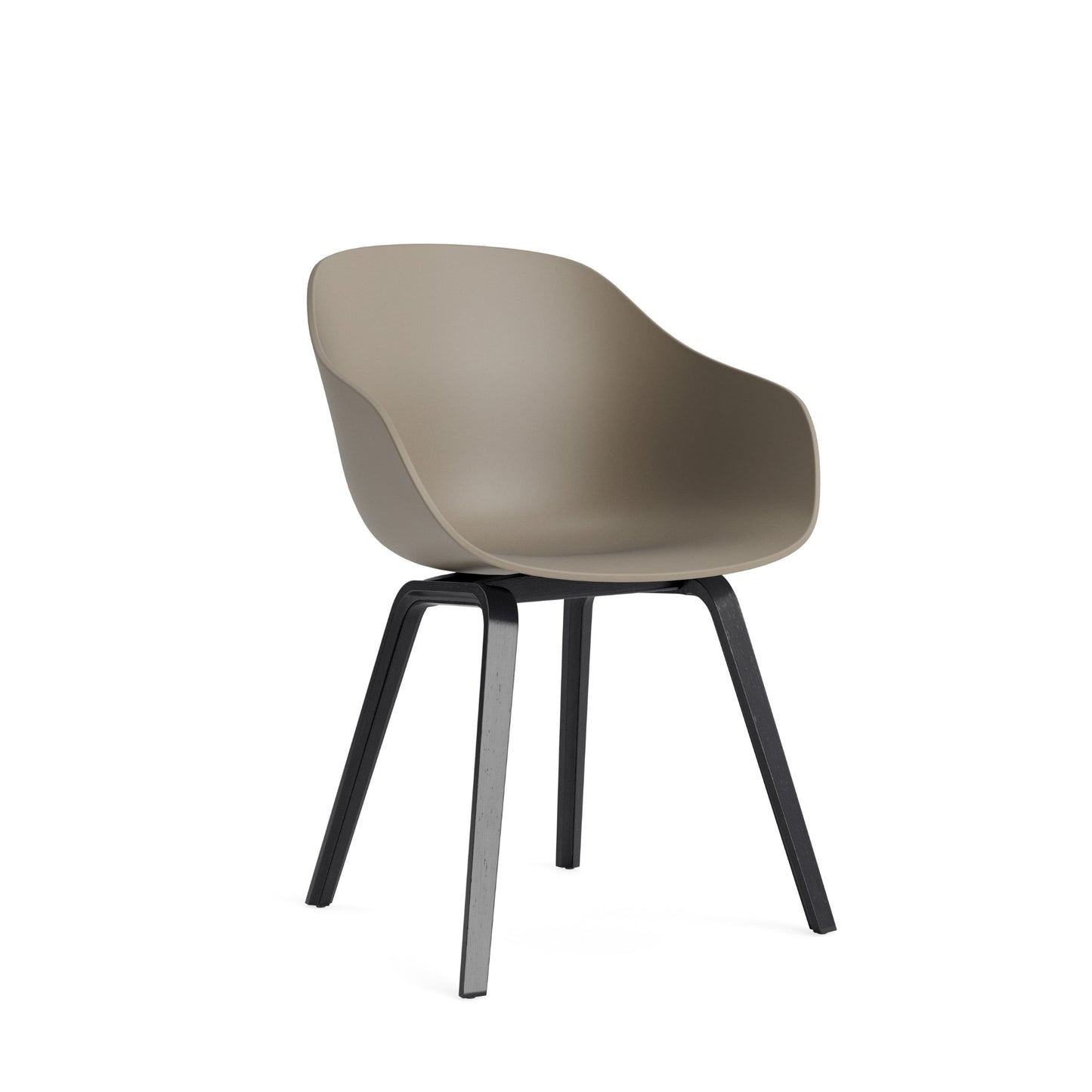 HAY About A Chair AAC 222 Armlehnstuhl Kunststoff Gestell 4-Fuß Sperrholz