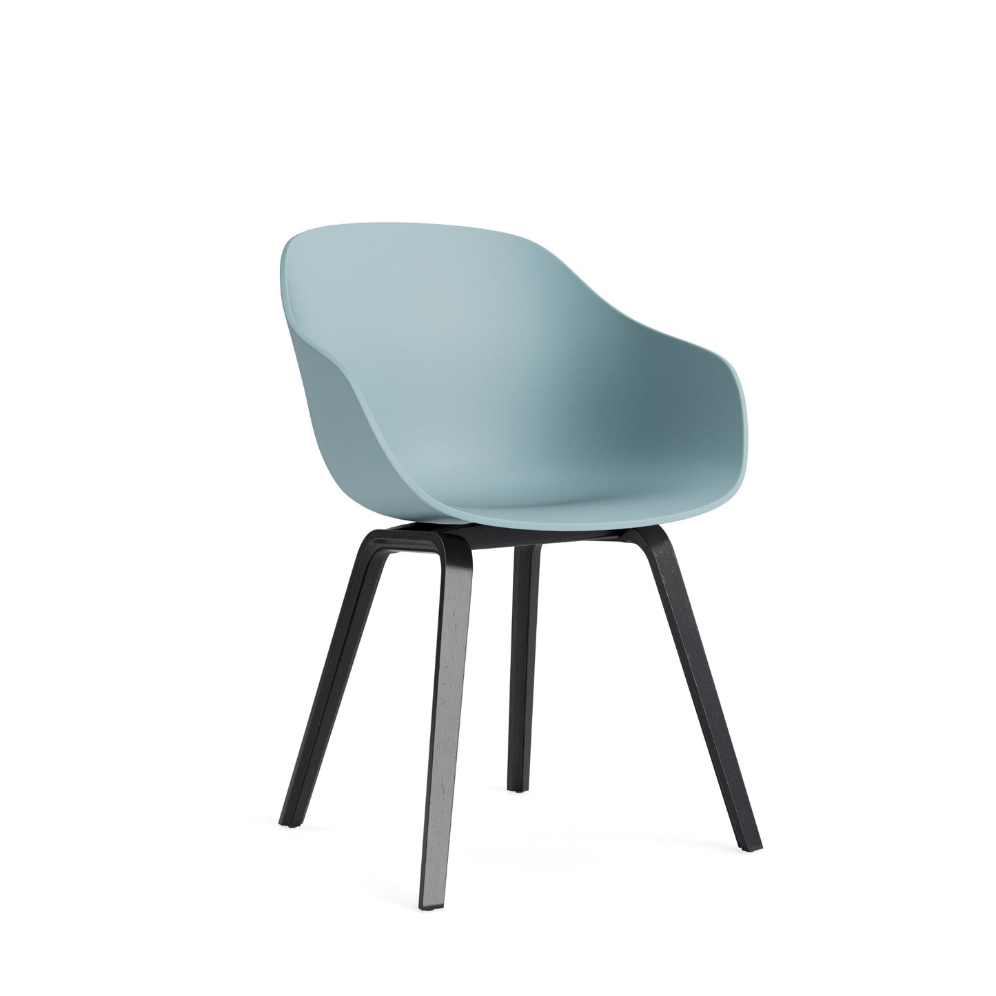 HAY About A Chair AAC 222 Armlehnstuhl Kunststoff Gestell 4-Fuß Sperrholz