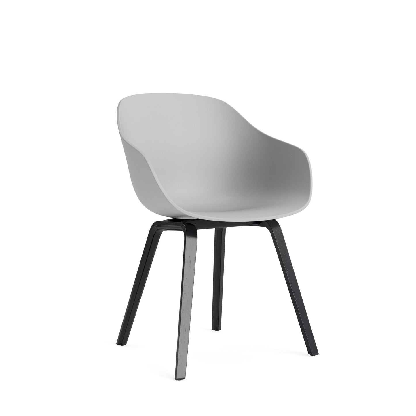 HAY About A Chair AAC 222 Armlehnstuhl Kunststoff Gestell 4-Fuß Sperrholz