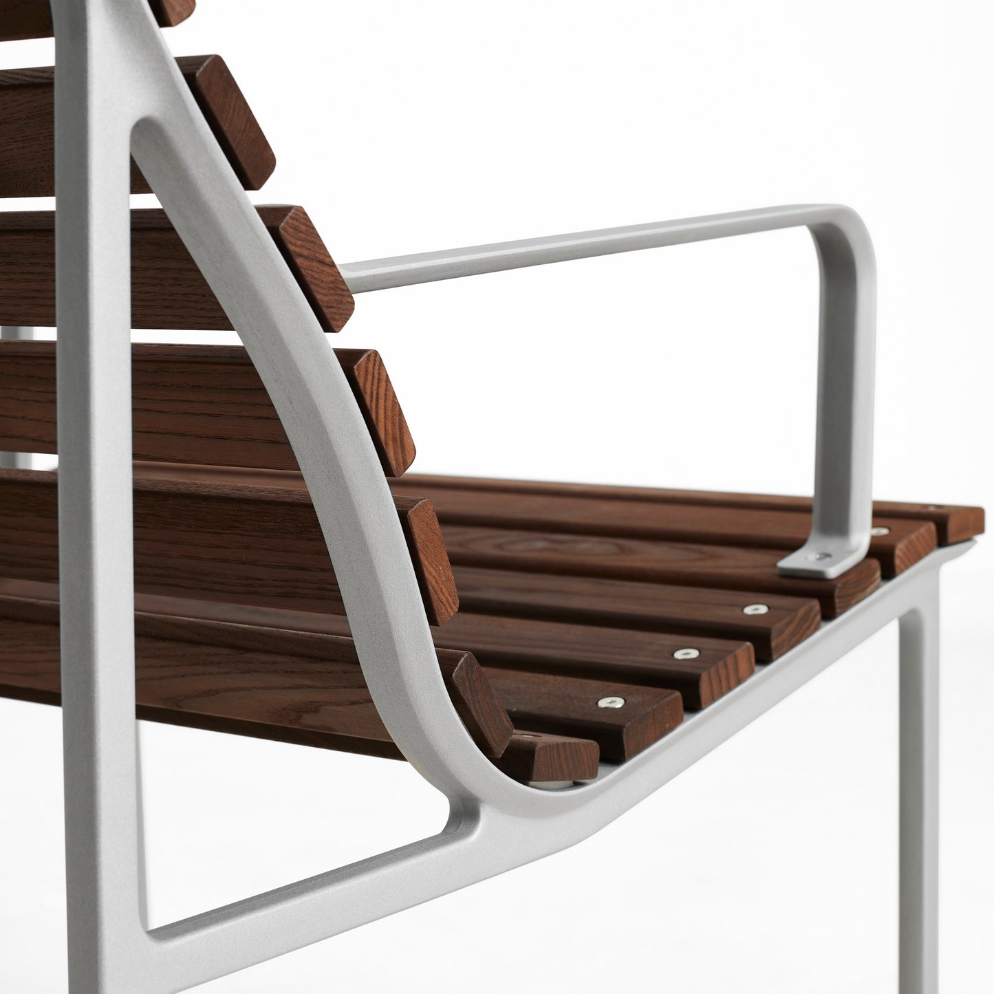 HAY Traverse Lounge Bench Outdoor Bank Esche geölt / Aluminium